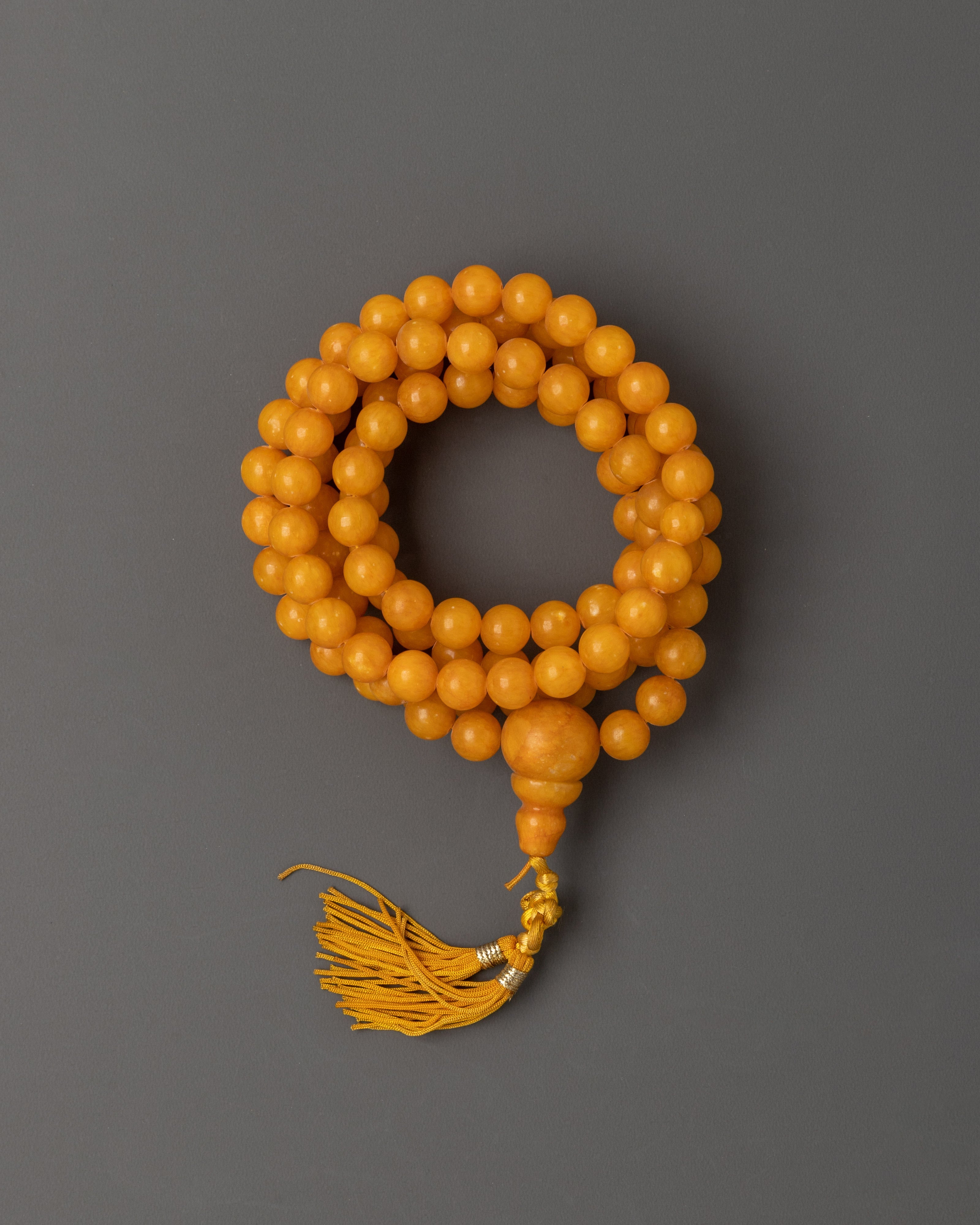 Handcrafted Lotus Seed Mala Beads | Symbol of Spiritual Growth and Purity