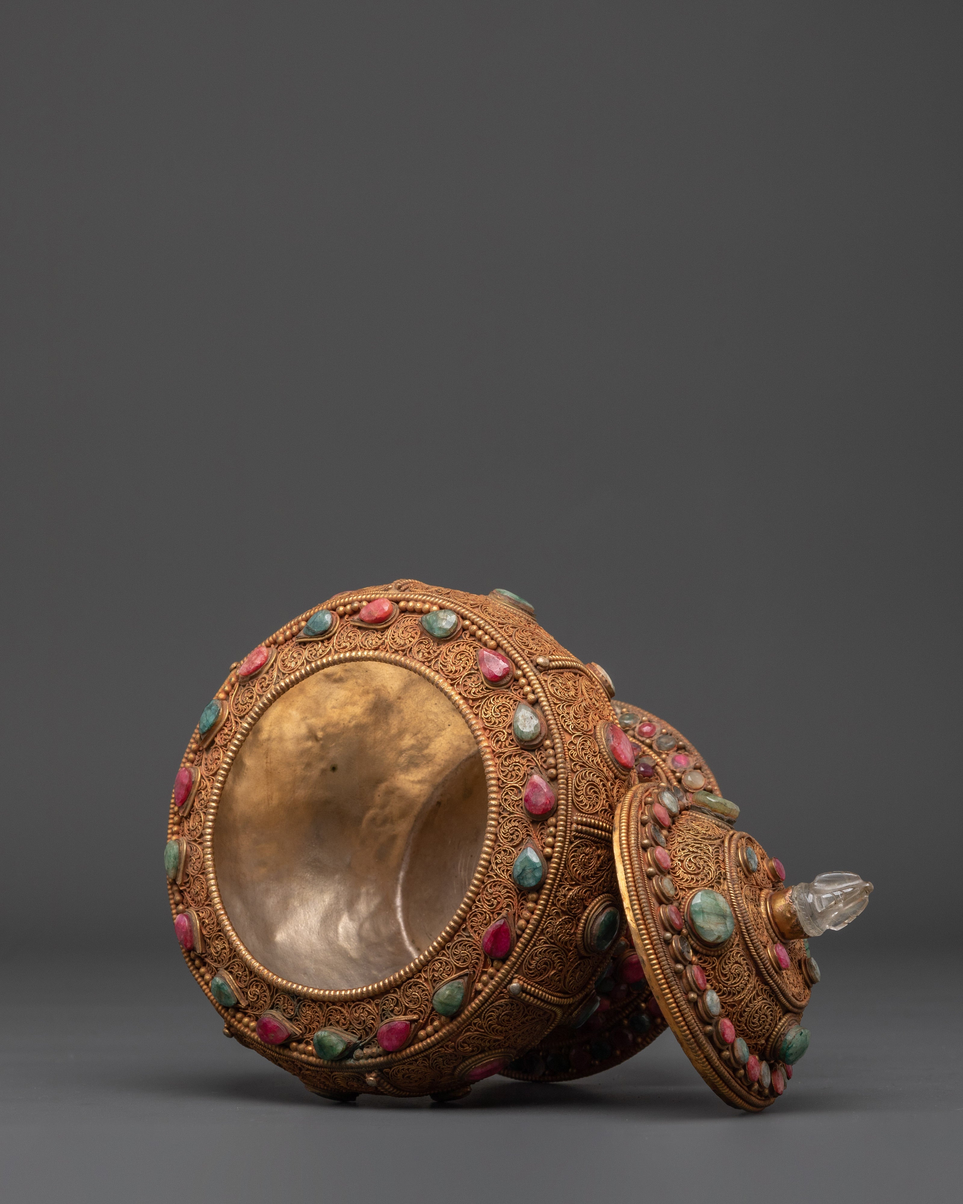 Rice Pot for Altar | Tibetan Meditation Decor