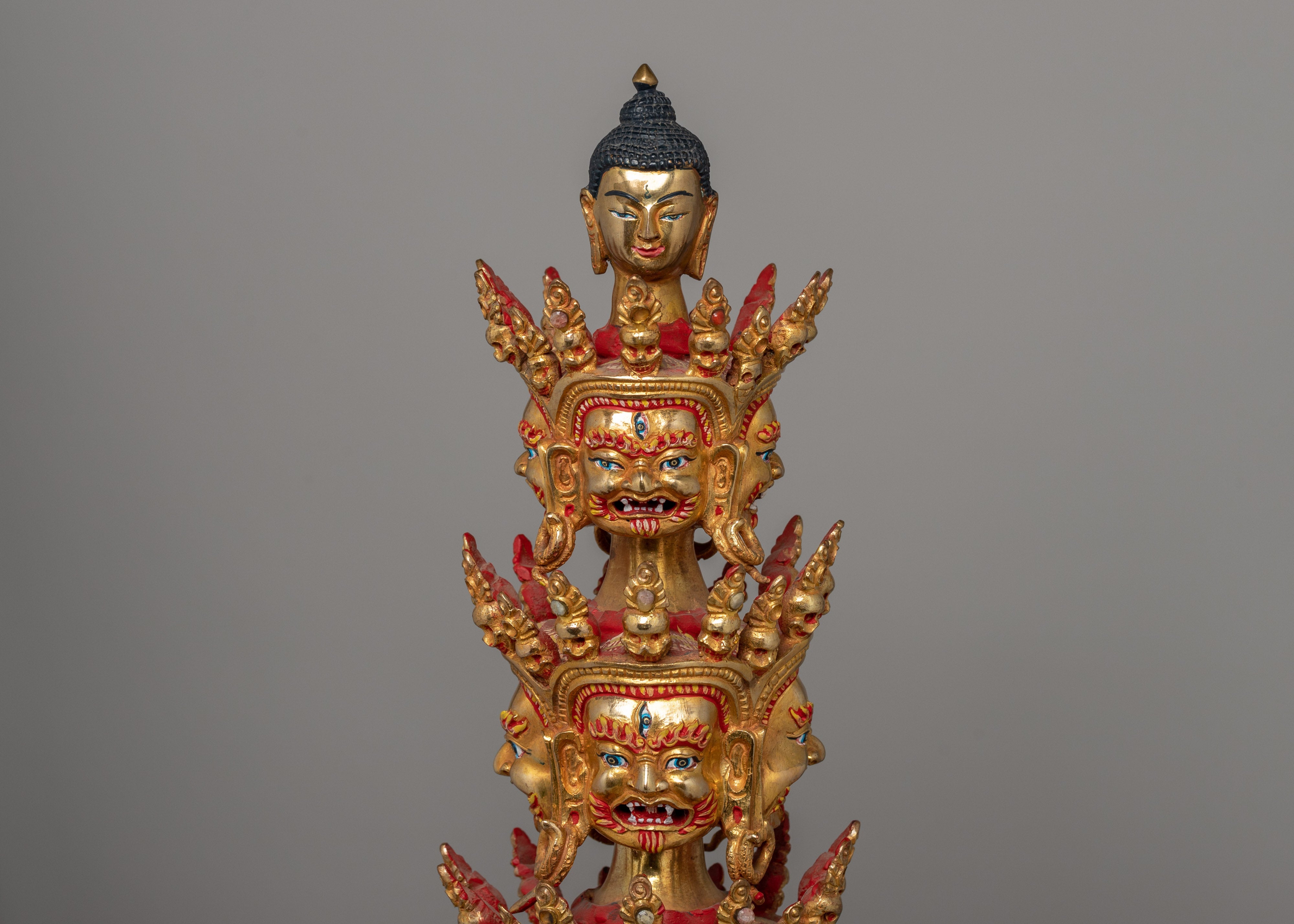Phurba with Throne | A Powerful Ritual Dagger for Spiritual Protection