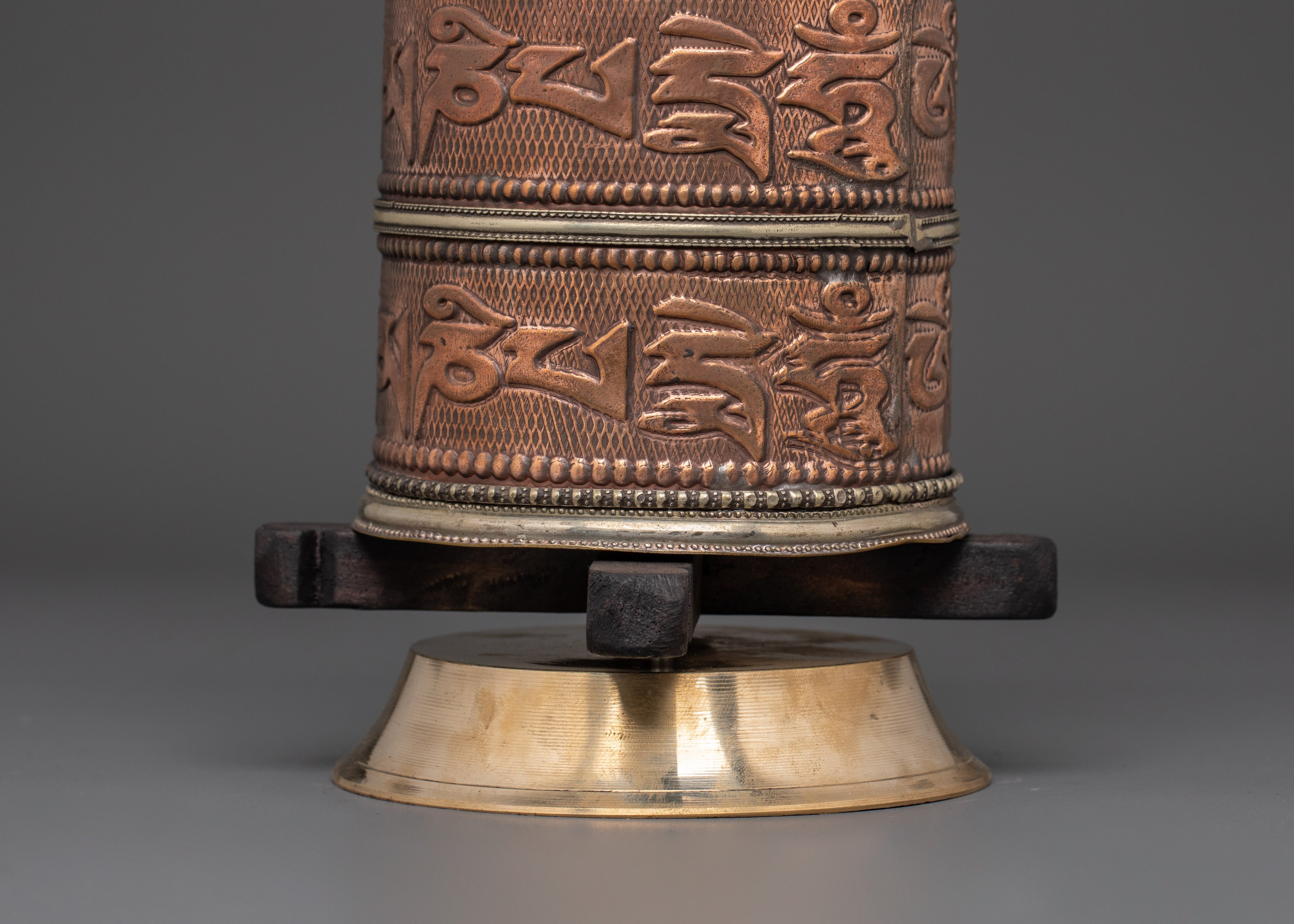 Tibetan Mantra Wheel |  Meditation And Ritual Spinner
