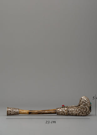 Handcarved Kangling Art | A Sacred Tibetan Ritual Trumpet