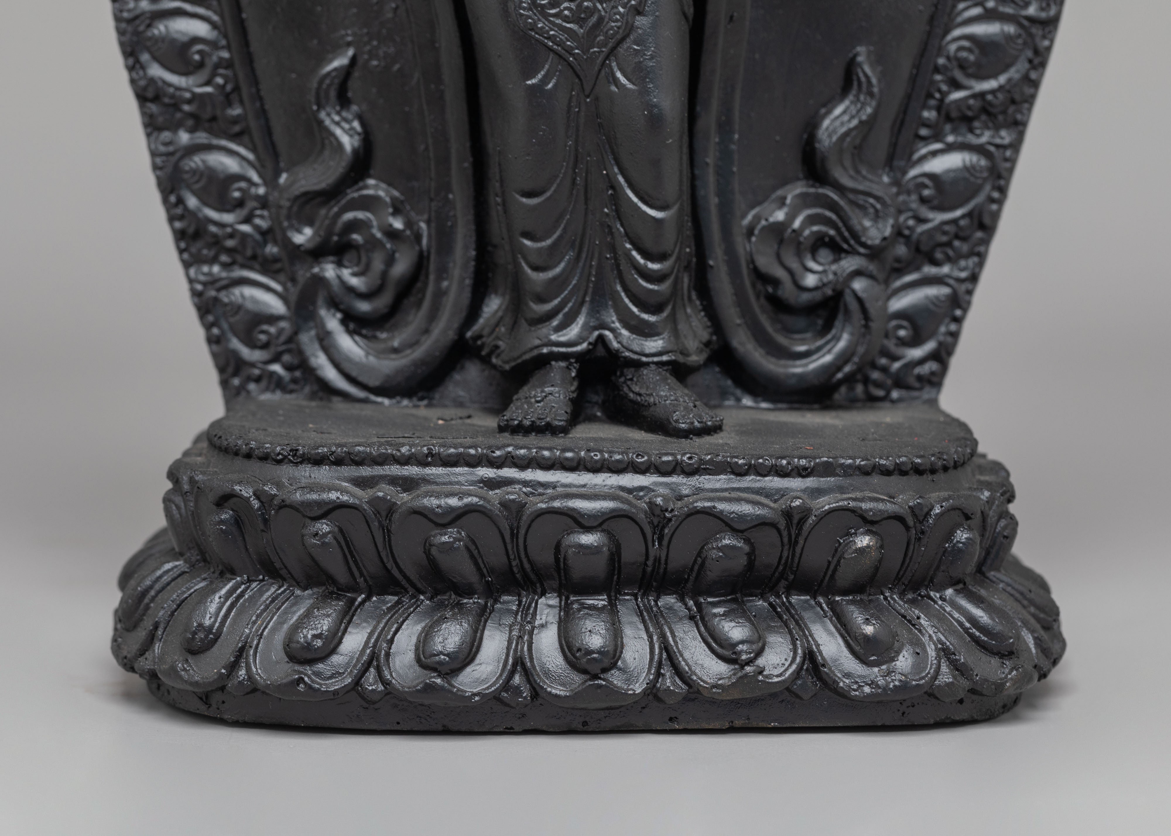 Handmade Bodhisattva Lokeshwor Statue | Tibetan Avalokiteshvara Sculpture