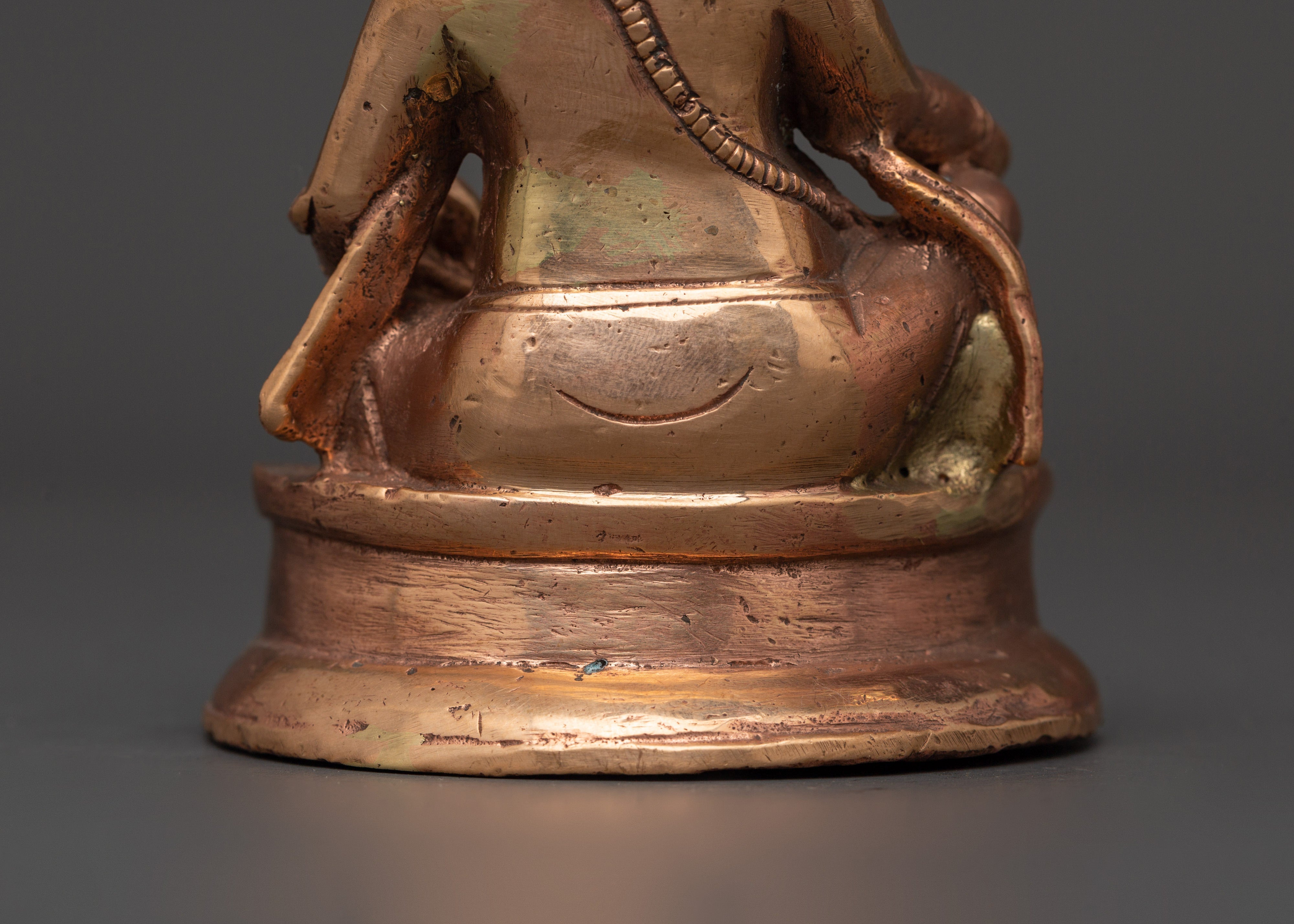 Handcrafted Copper Dzambhala Statue | Rituals and Altar Decor