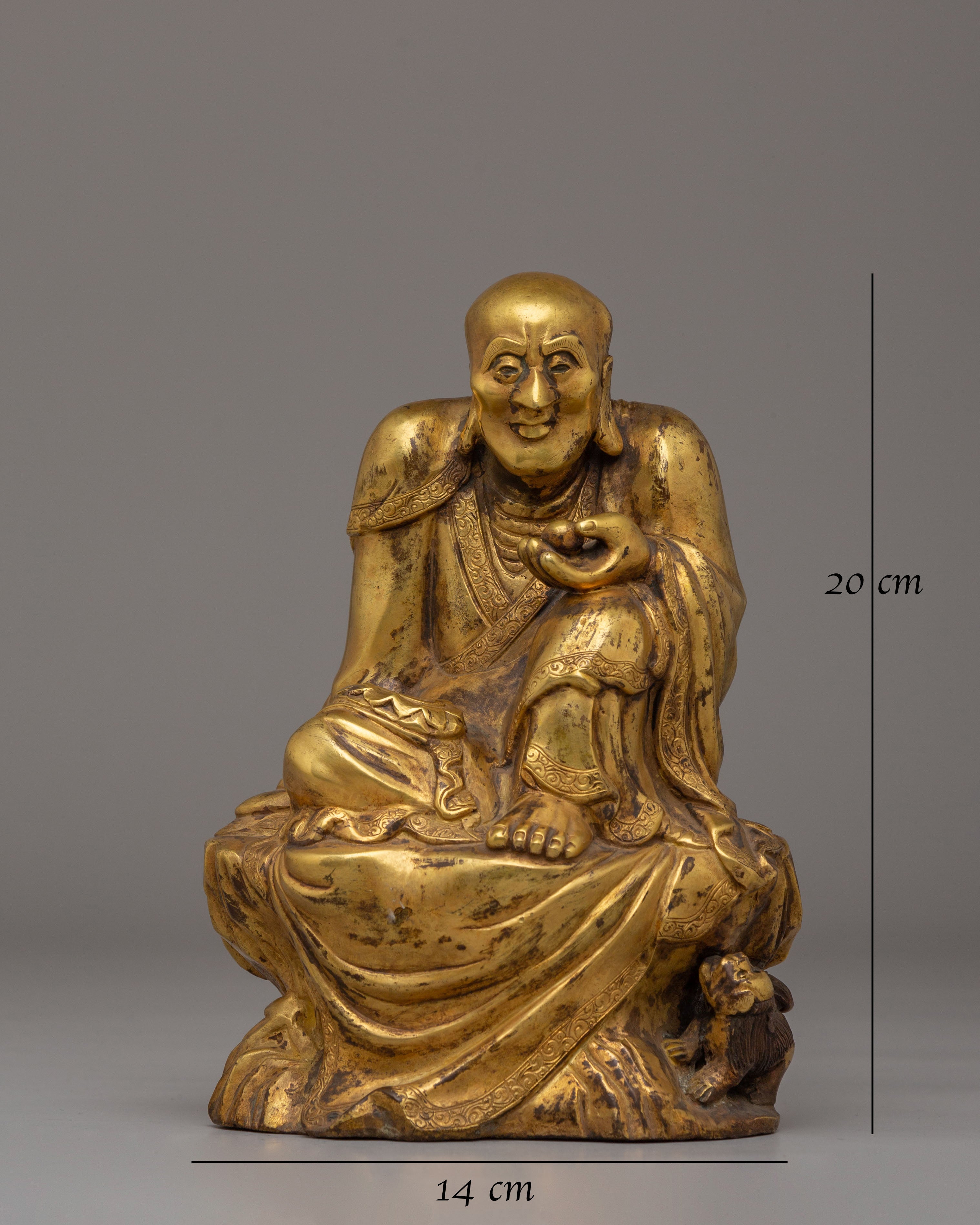 Tibetan Buddhist Kshitigarbha Statue | Symbol of Compassion