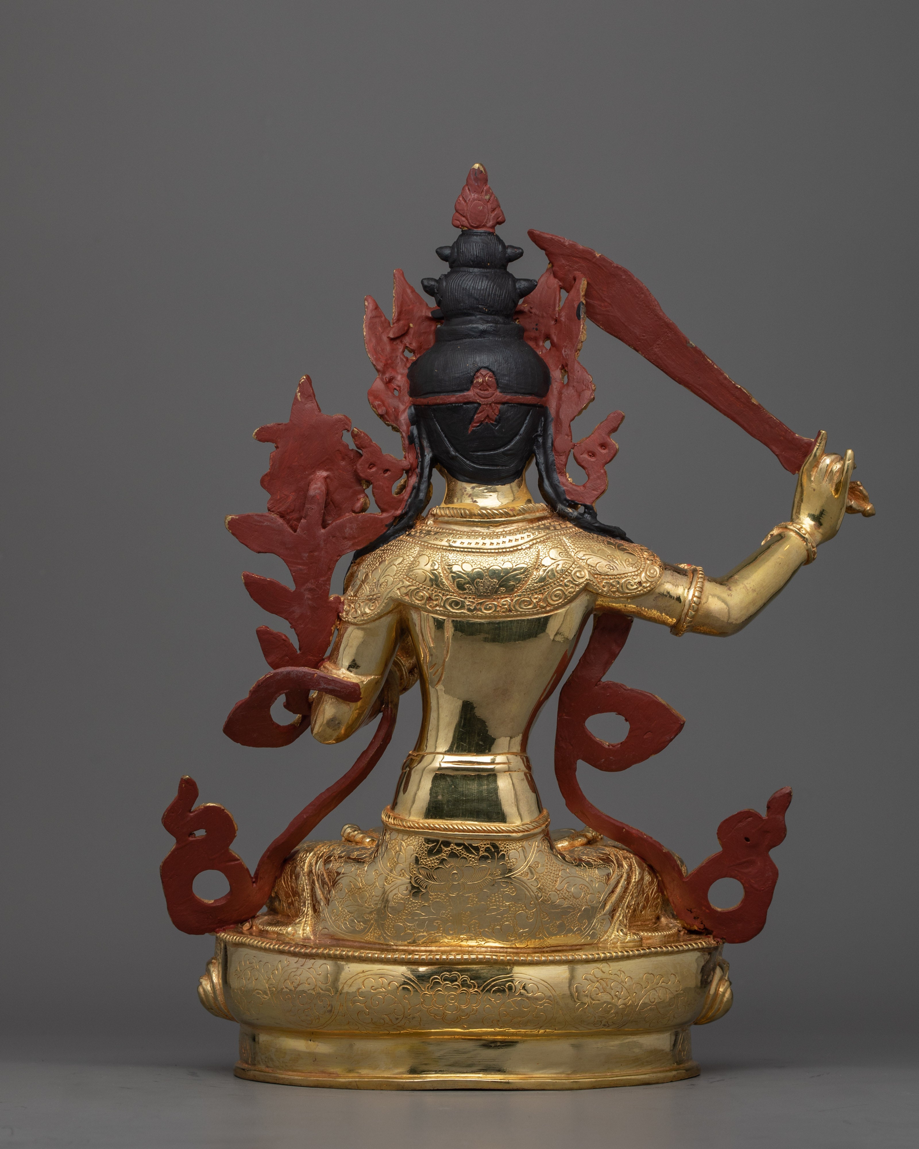 Manjushri Supreme Wisdom Statue | Handmade in Nepal