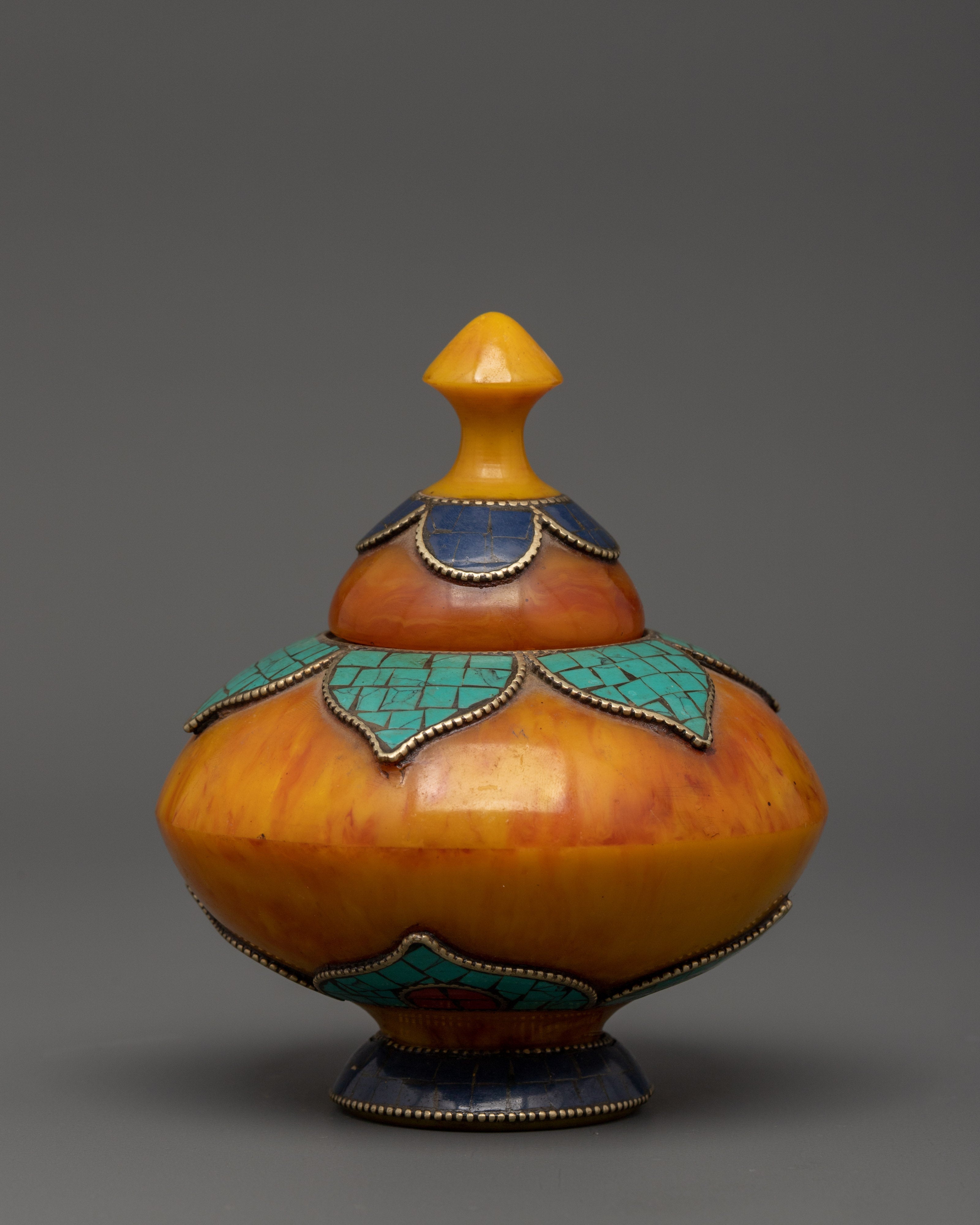 amber-rice-pot-buddhist-altar-decor