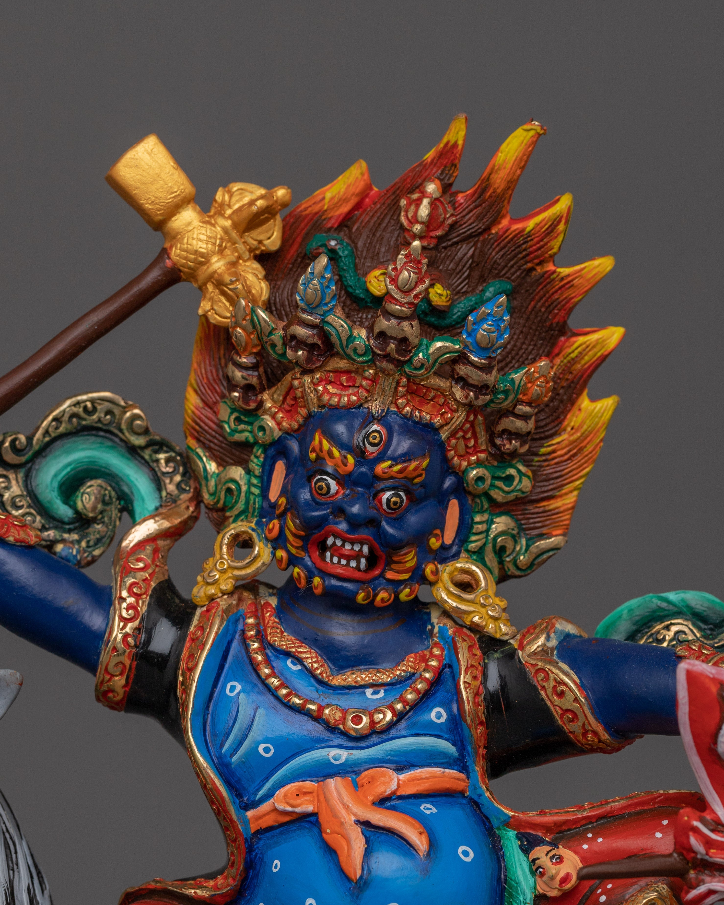 Damchen Garwai Nakpo | The Oathbound Vajra Blacksmith