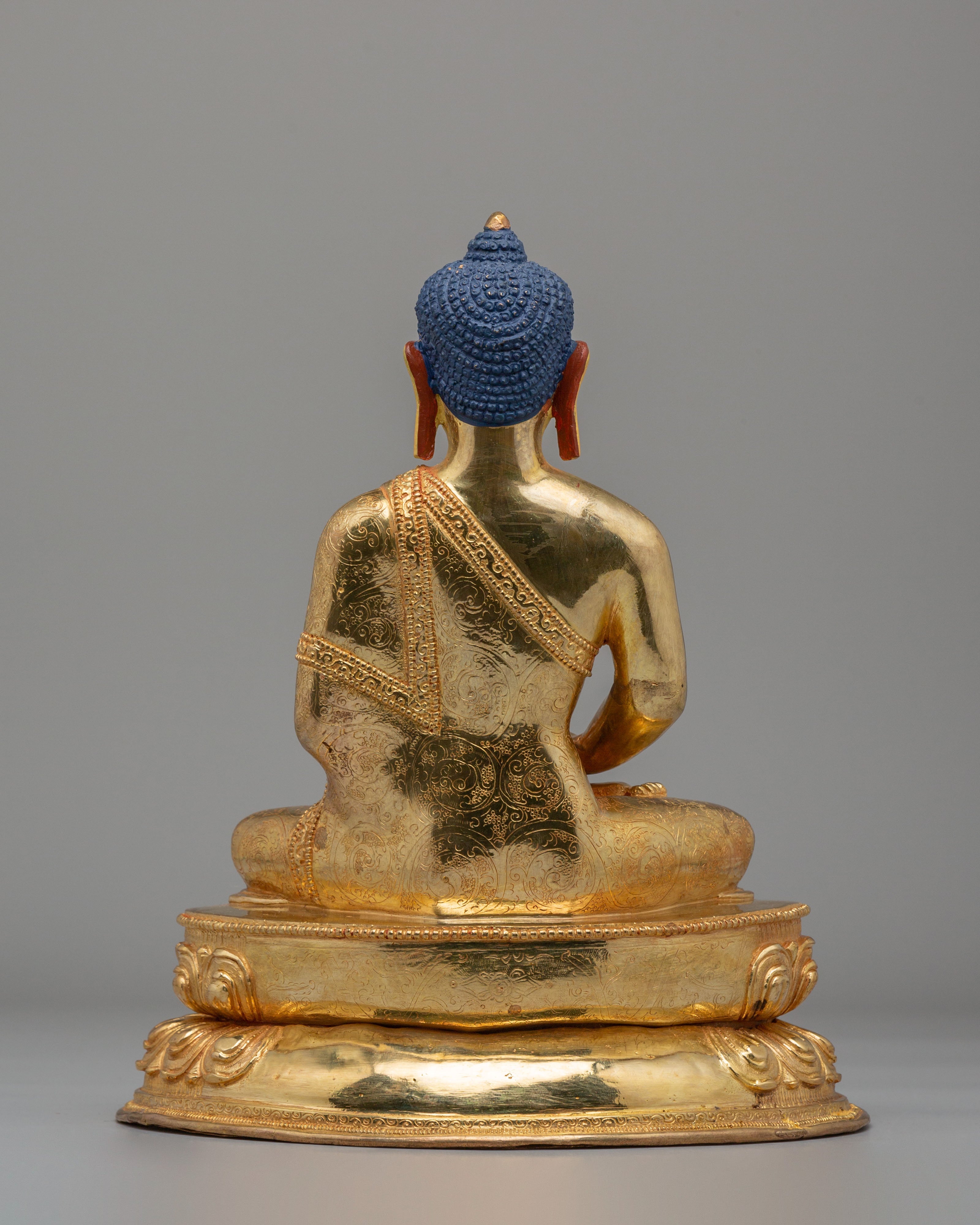 Vajrayana Amitabha Buddha Altar Statue | Tibetan Buddhist Art