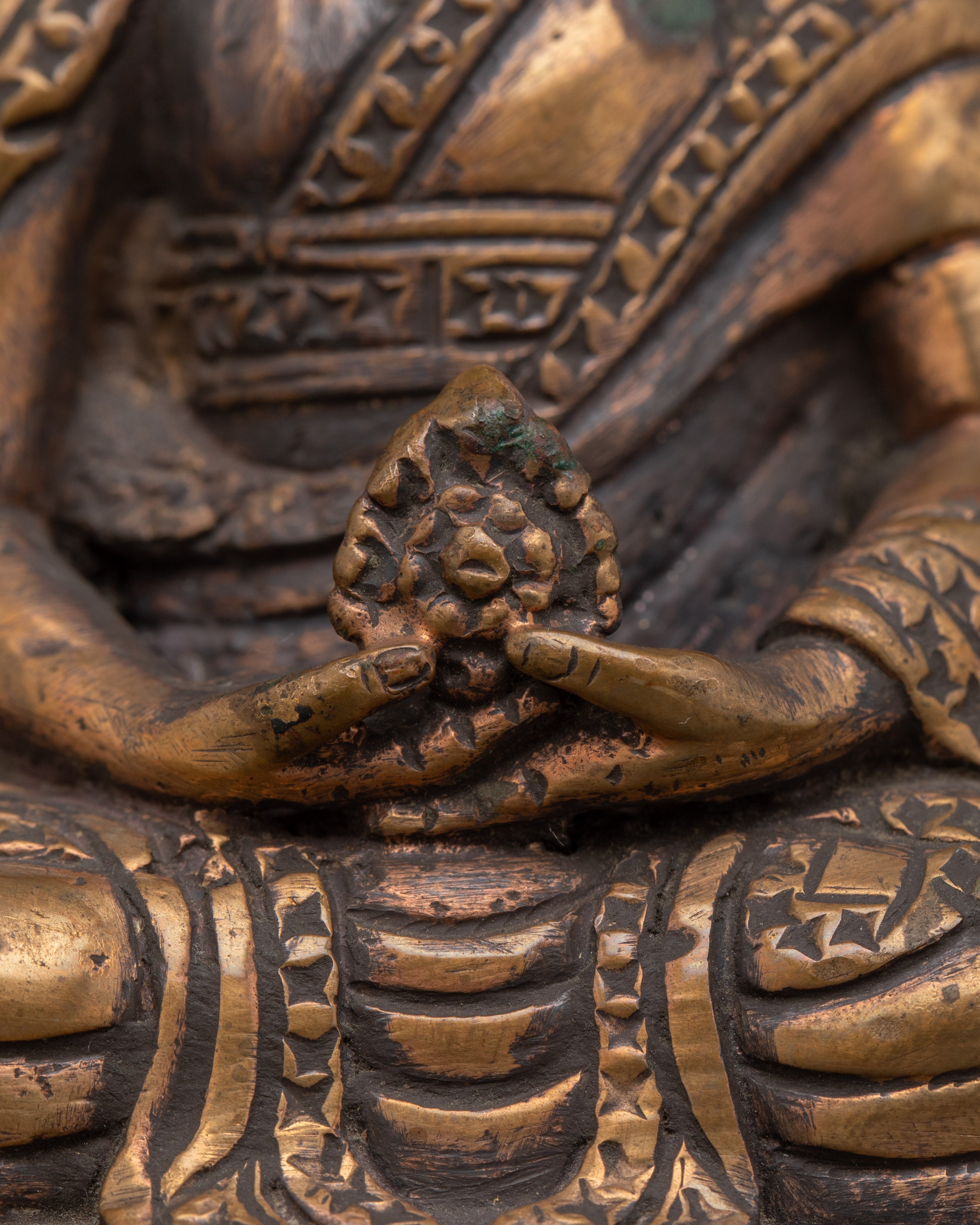 Spiritual Master Gompopa Statue | Tibetan Buddhist Art