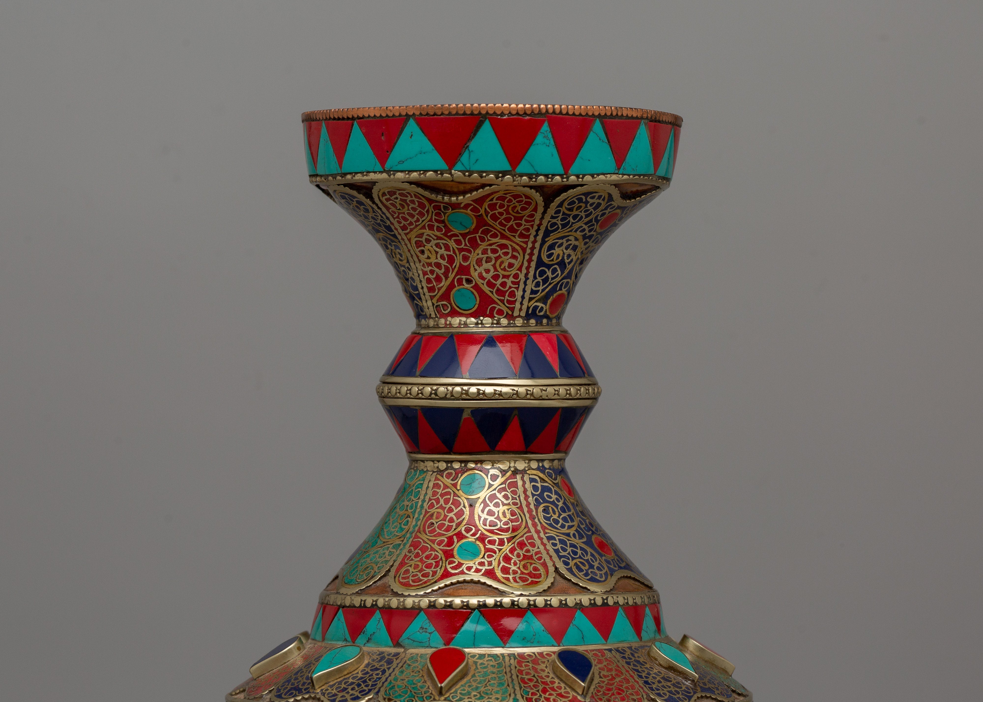 Brass Flower Vases | Handmade Decorative Pieces for Meditation and Every Rooms