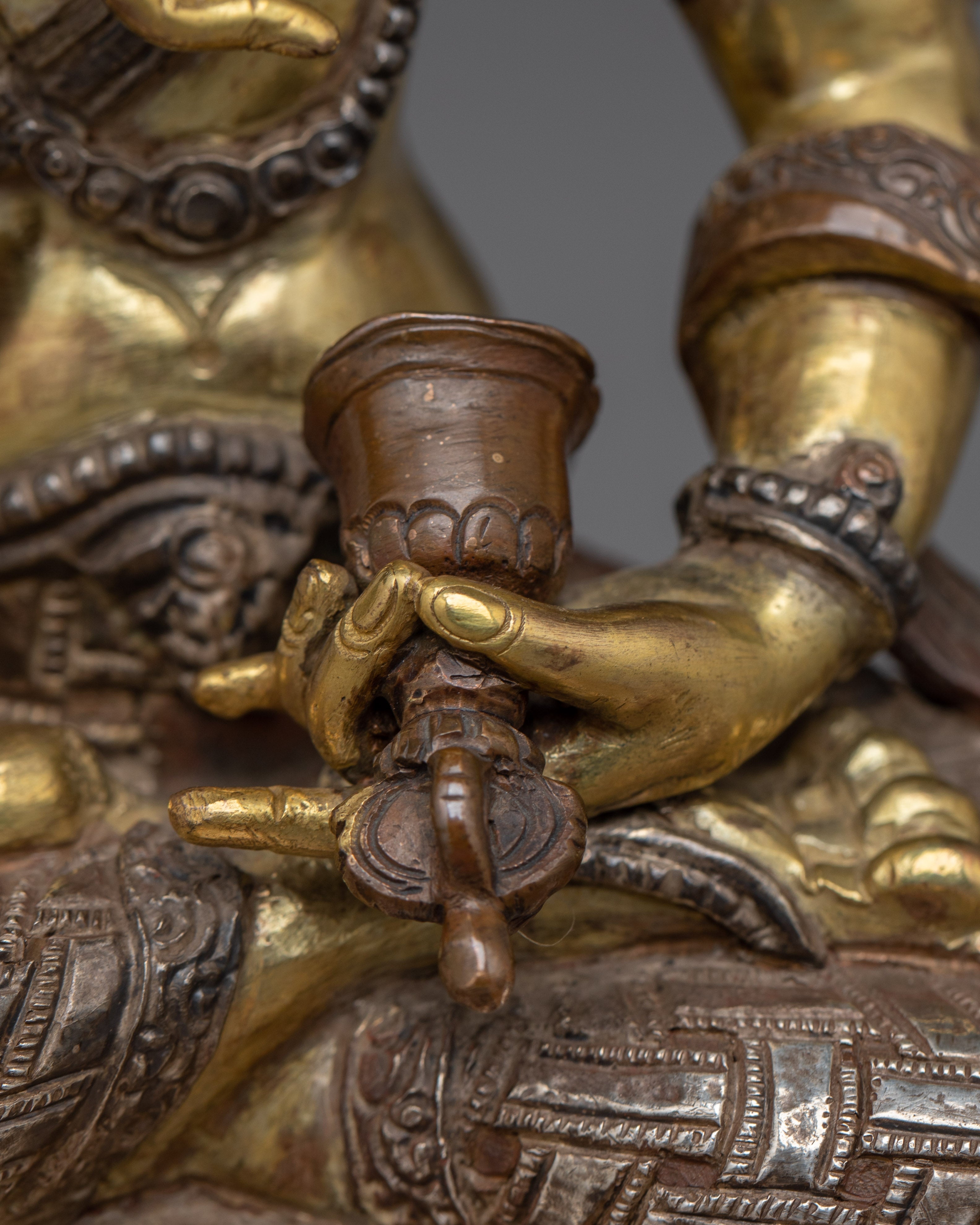 Sacred Copper Statue of Dorje Sempa | The Diamond Being