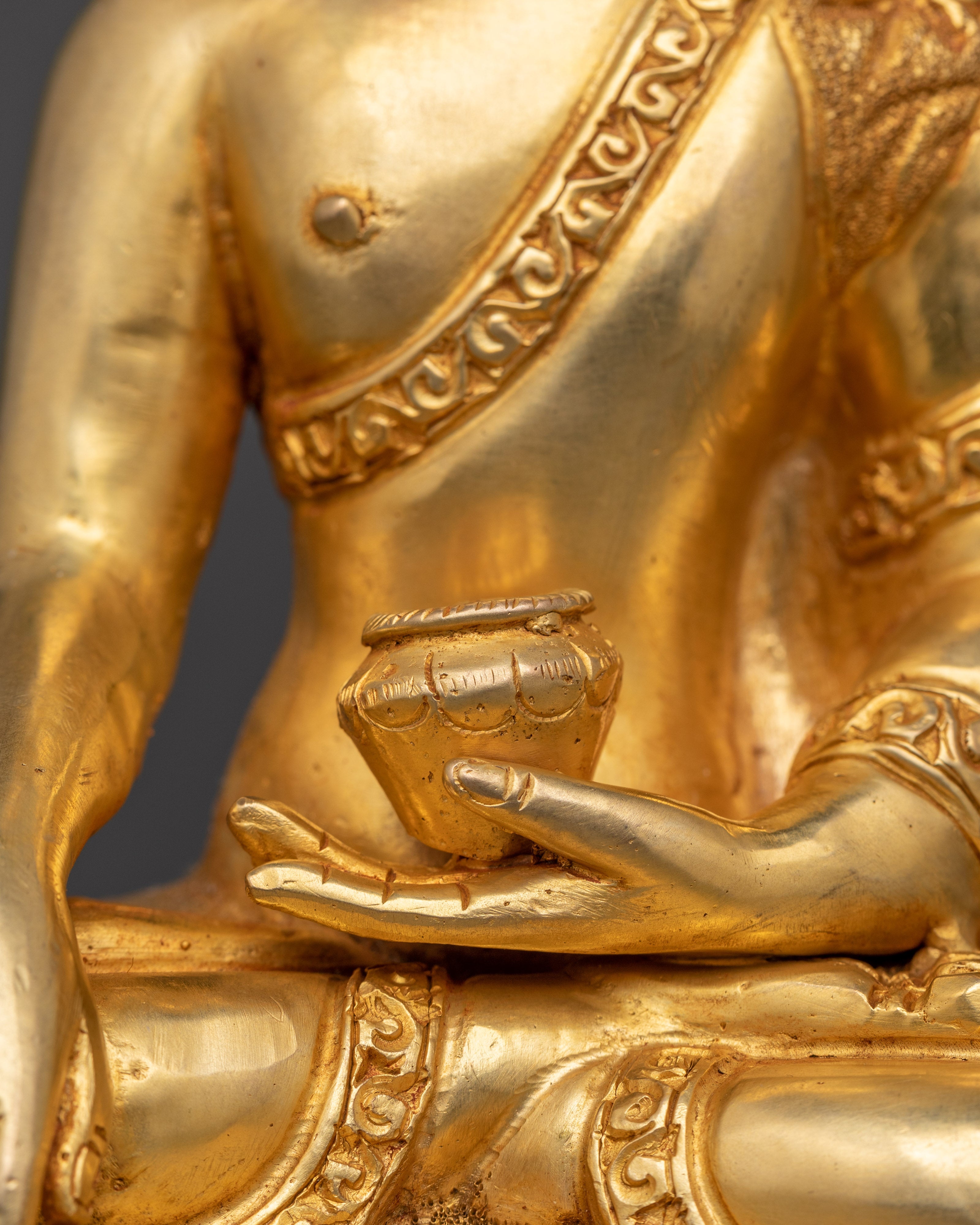 Shakyamuni Buddha Handmade figurine | Meditation Sculpture