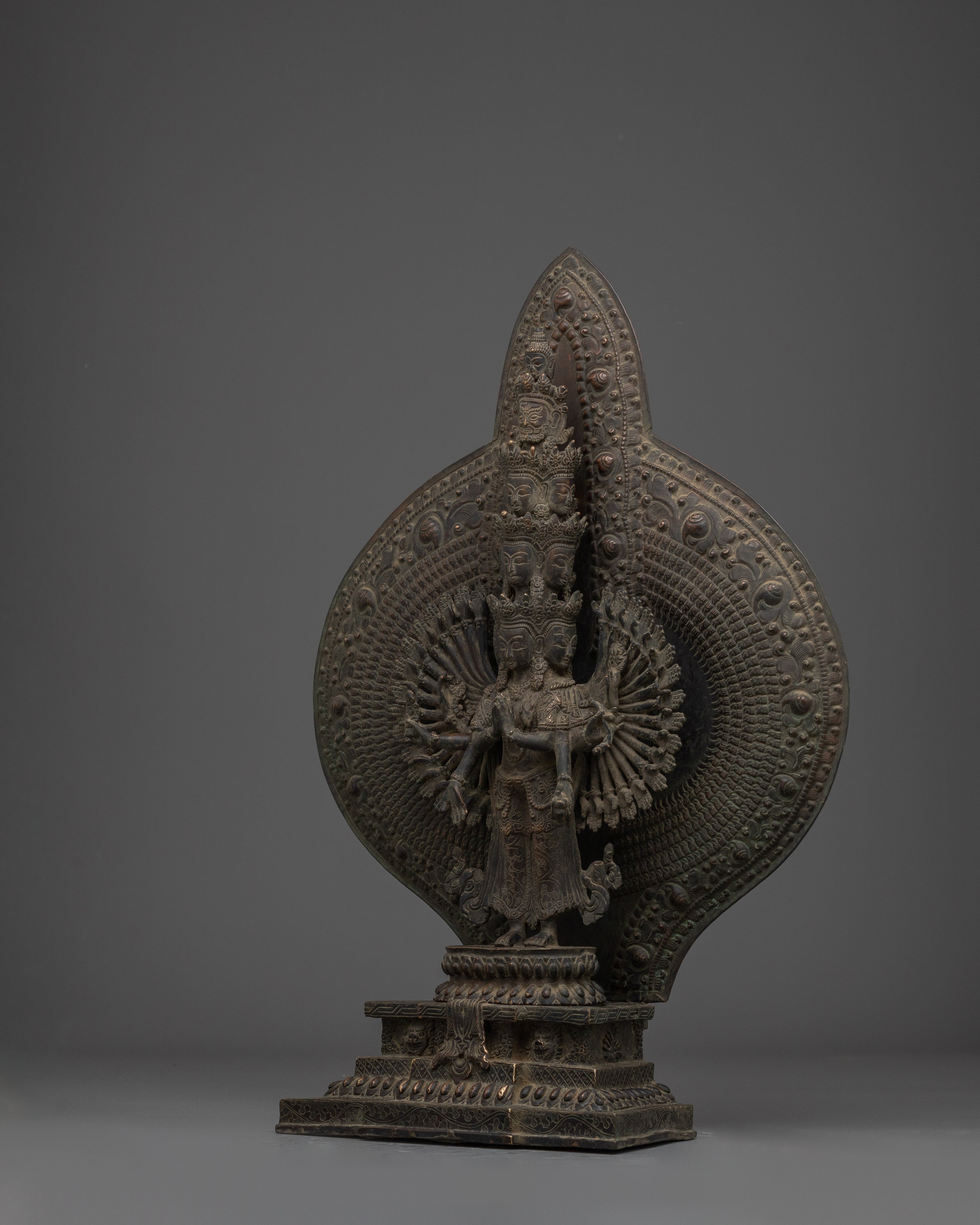Sacred Compassionate 1000 Armed Chenrezig Statue | Symbol of Healing, and Protection
