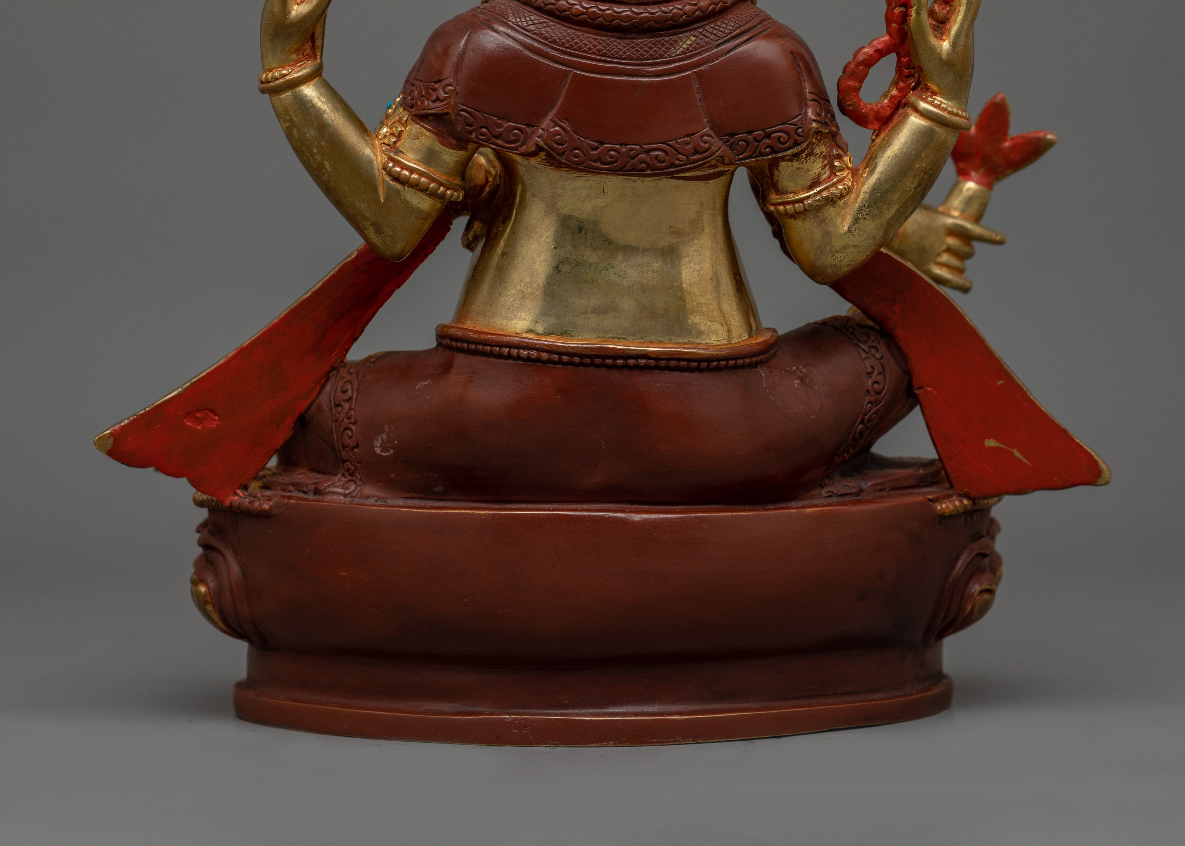 24K Gold Gilded Ganesh Statue | Embrace Divine Guidance and Prosperity