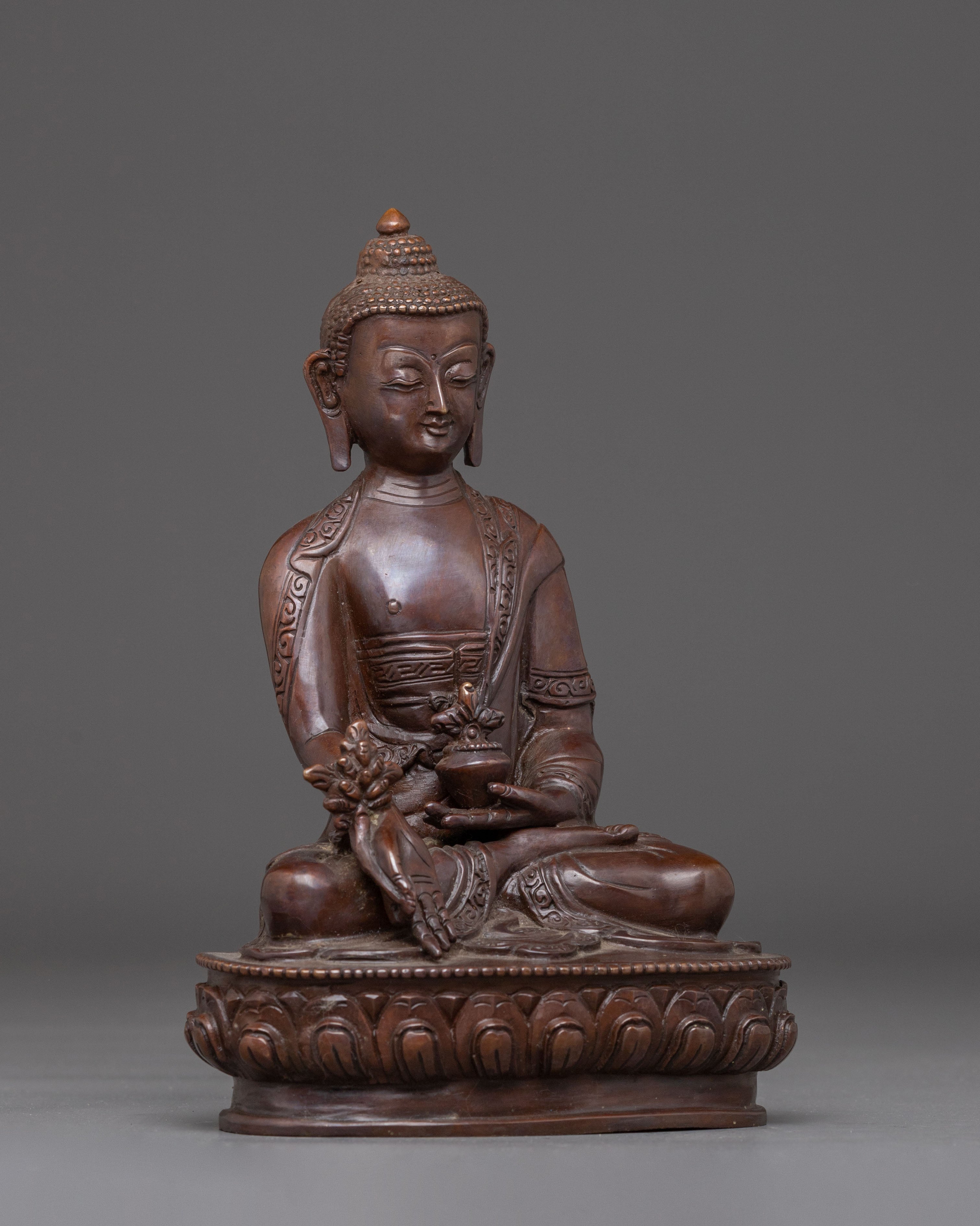 Healing Medicine Buddha Sculpture | Buddha of Healing and Compassion