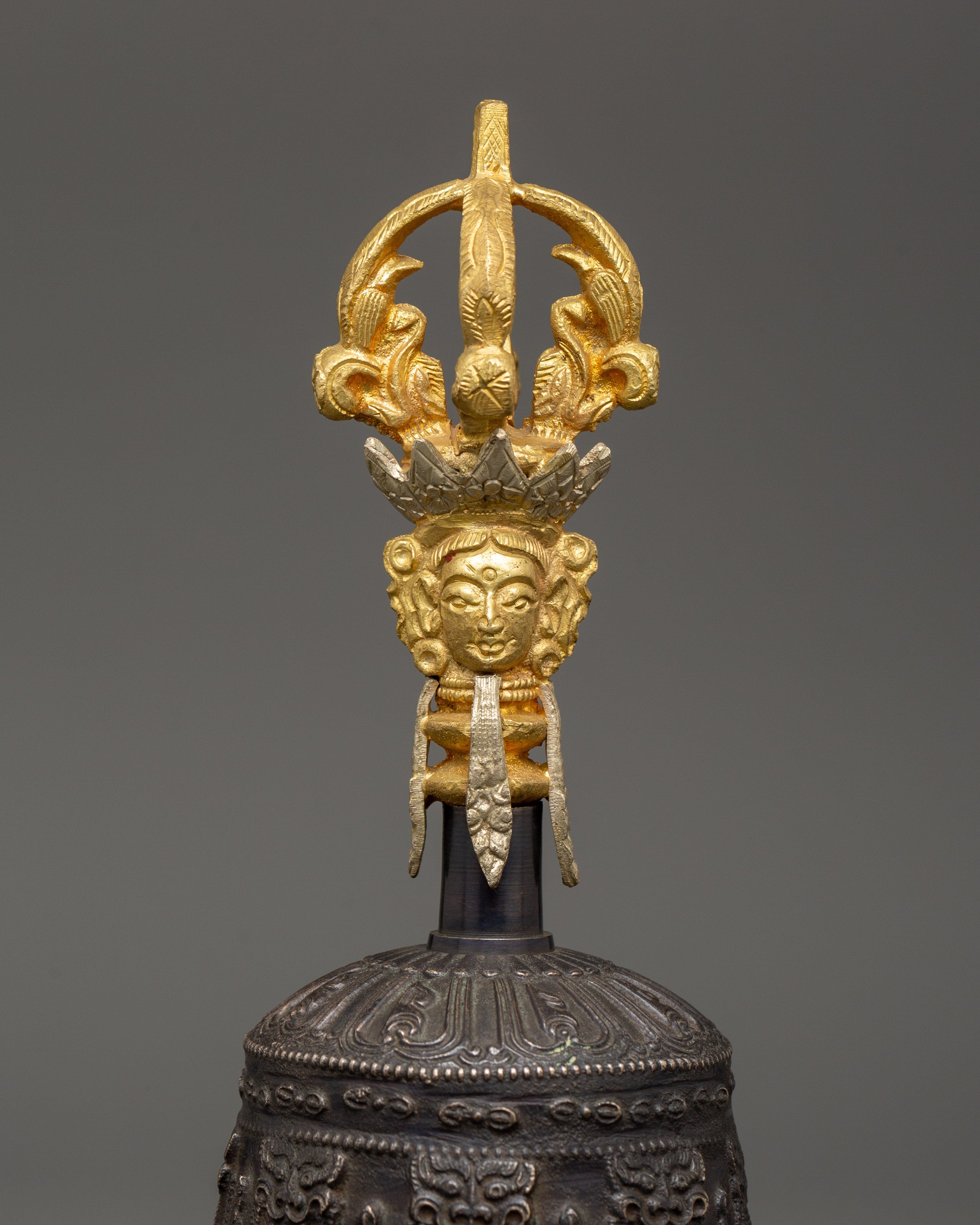 Bell and Vajra Tibetan Ritual Items | Ideal for Meditation and Buddhist Practices