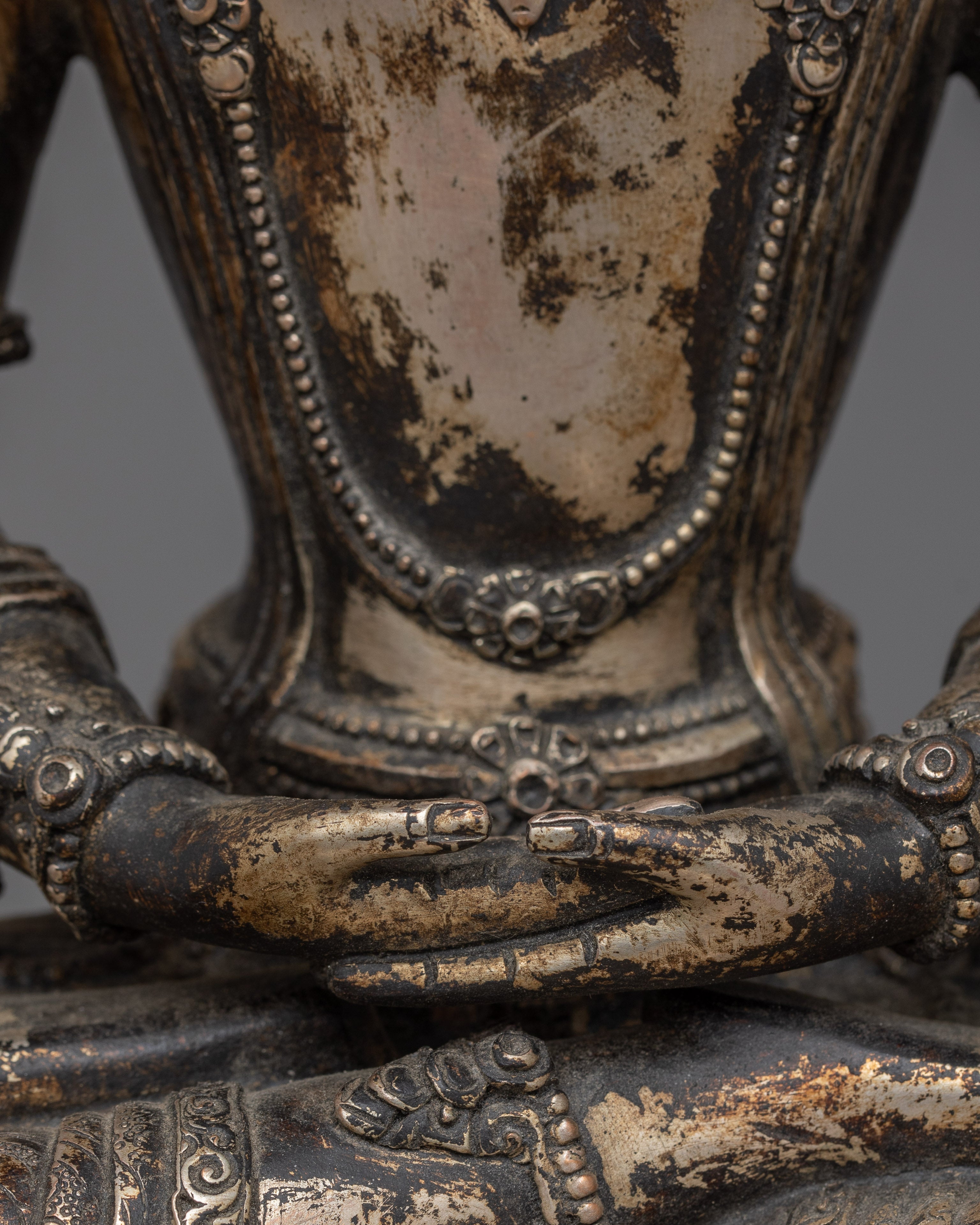 Old Himalayan Treasure Amitabha Buddha Statue | Buddha of Infinite Light