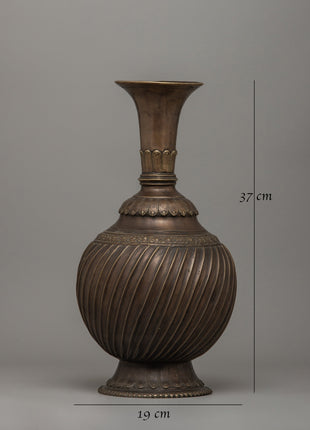 Handcrafted Home Decorative Flower Vase | Timeless Bronze Masterpiece