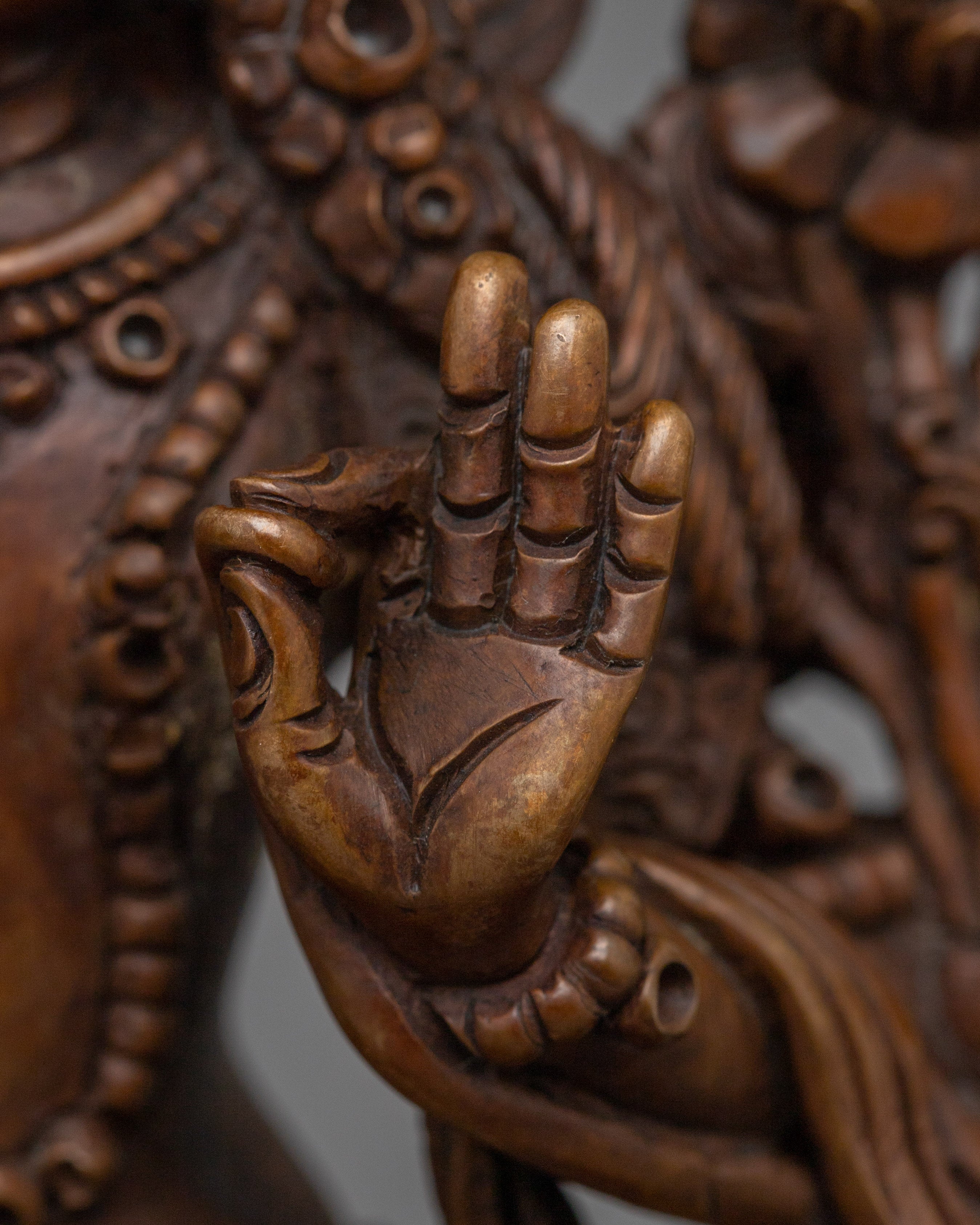 Wisdom Bodhisattva Maha Manjushri Statue | Buddhist Spiritual Icon