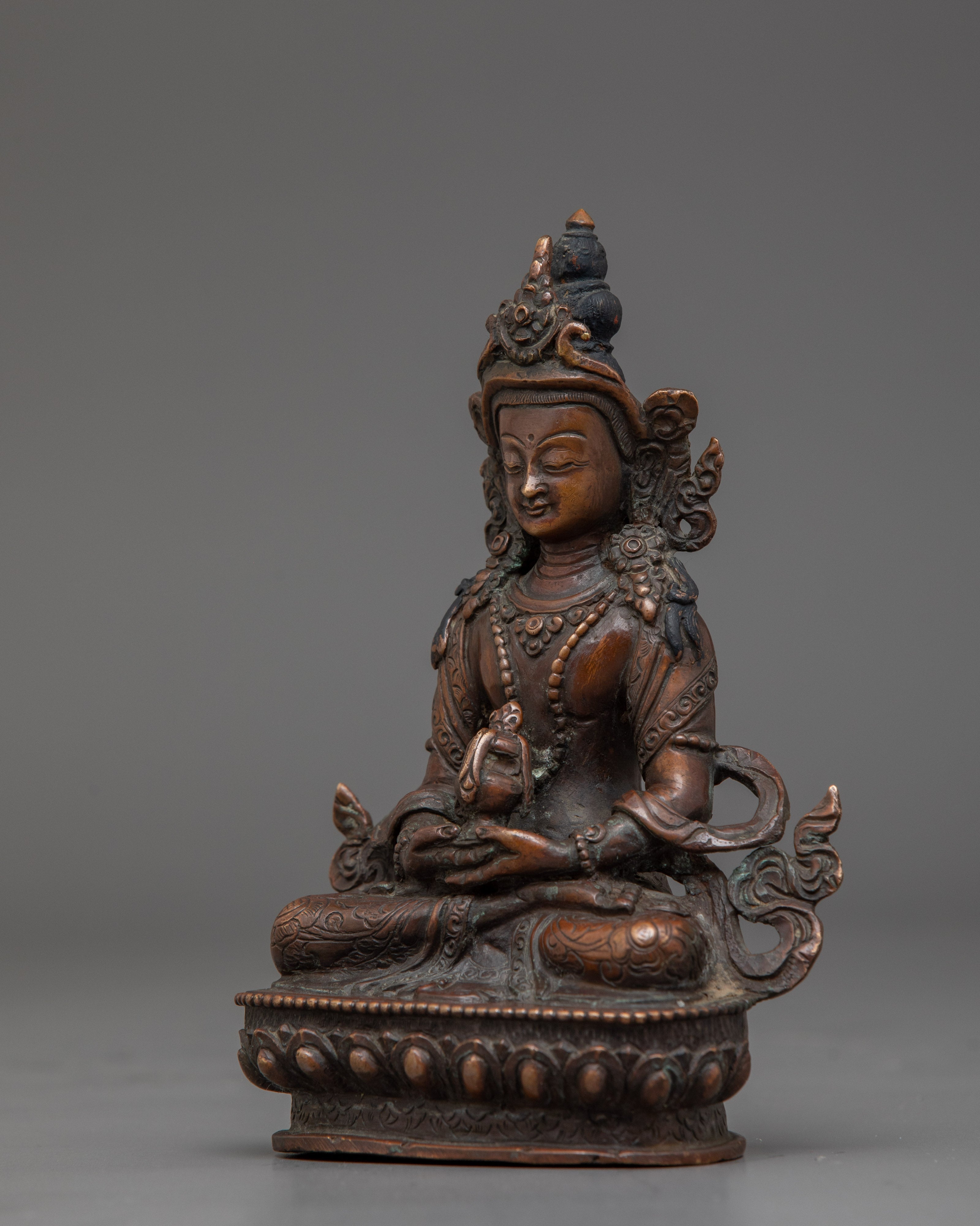 Longevity Deity Amitayus Statue | Symbol of Infinite Life and Wisdom
