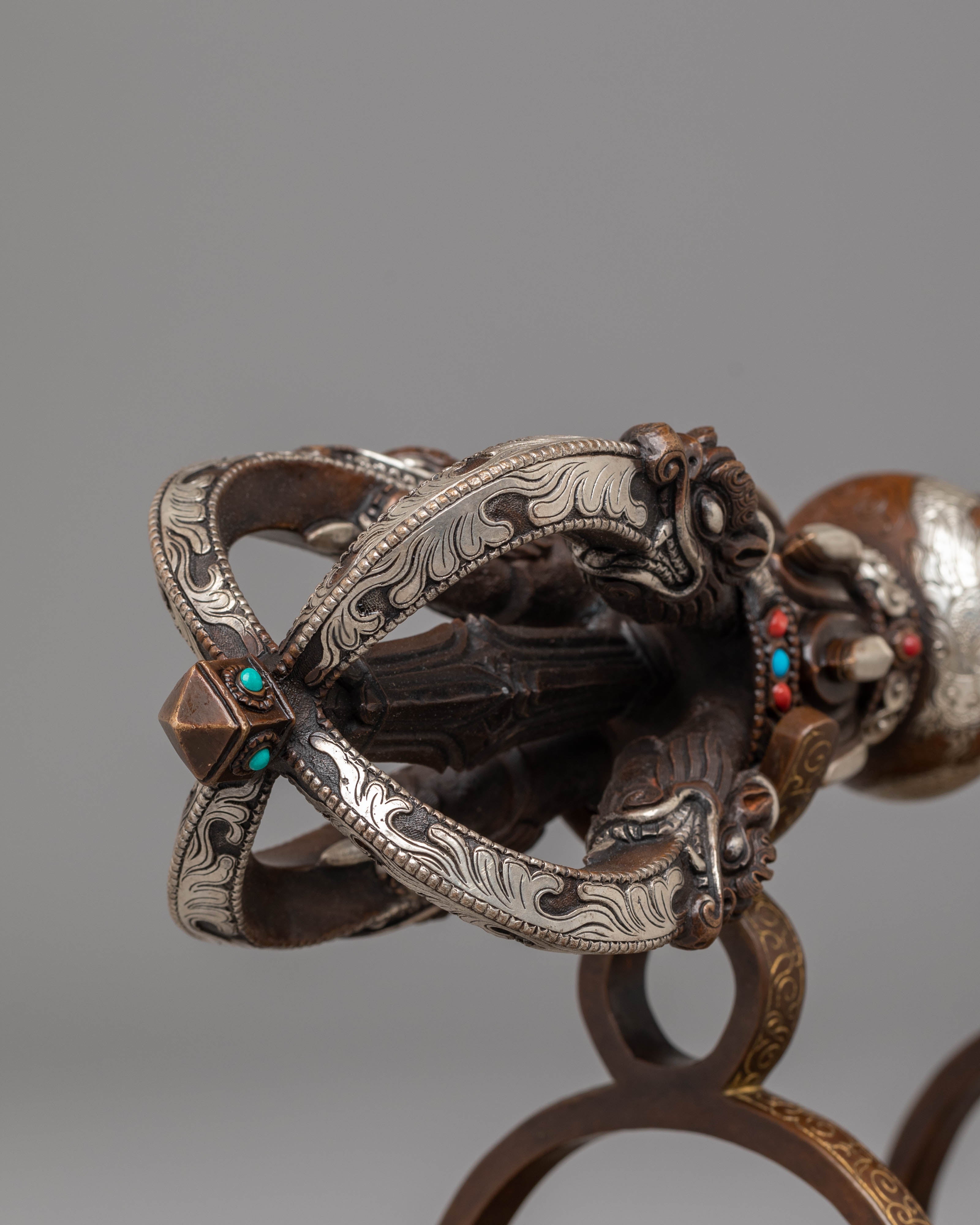 Himalayan Spiritual Vajra Artifact | Tibetan Ritual Vajra