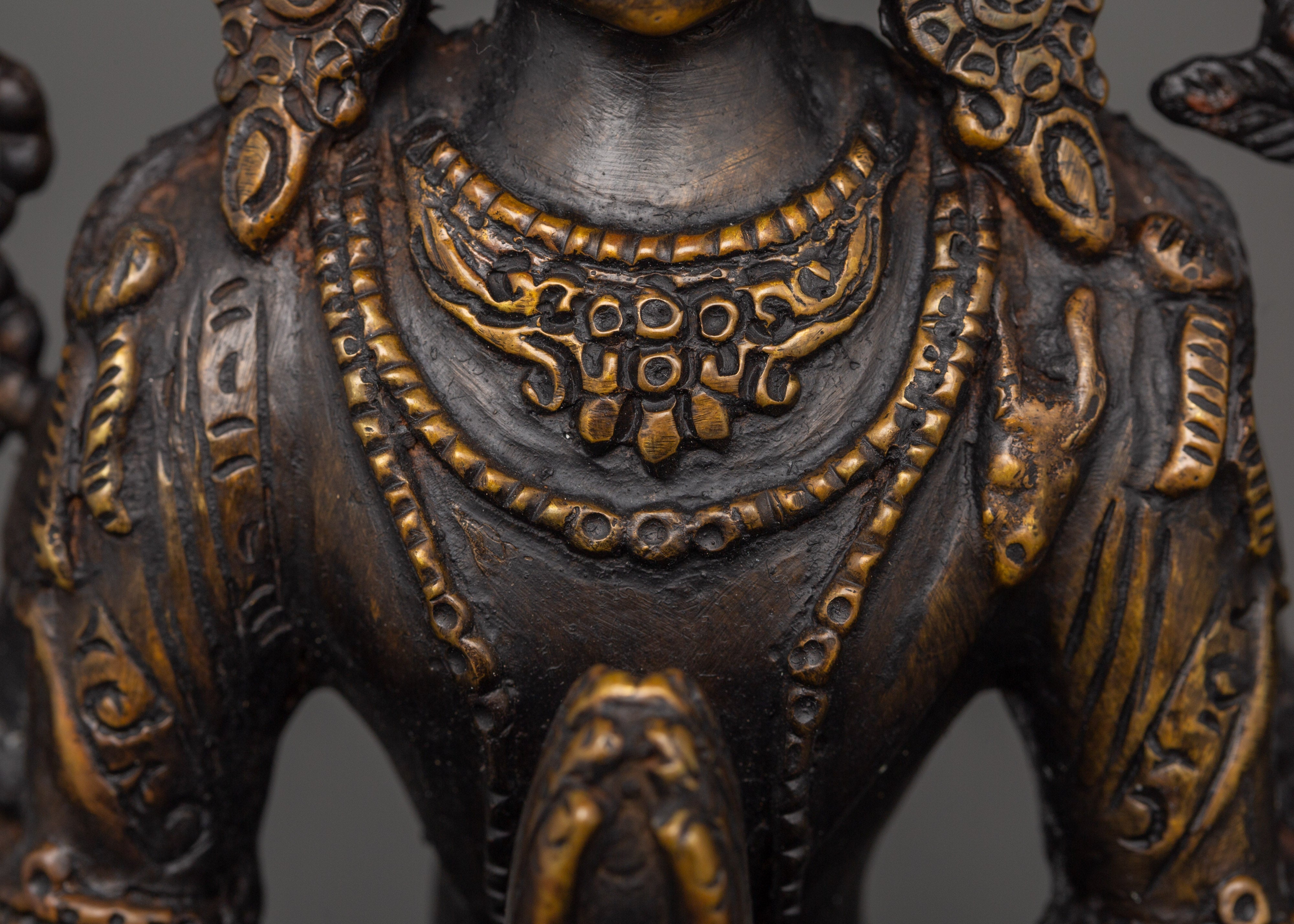Chenresig Compassionate Buddha Statue | Tibetan Bodhisattva of Love & Healing