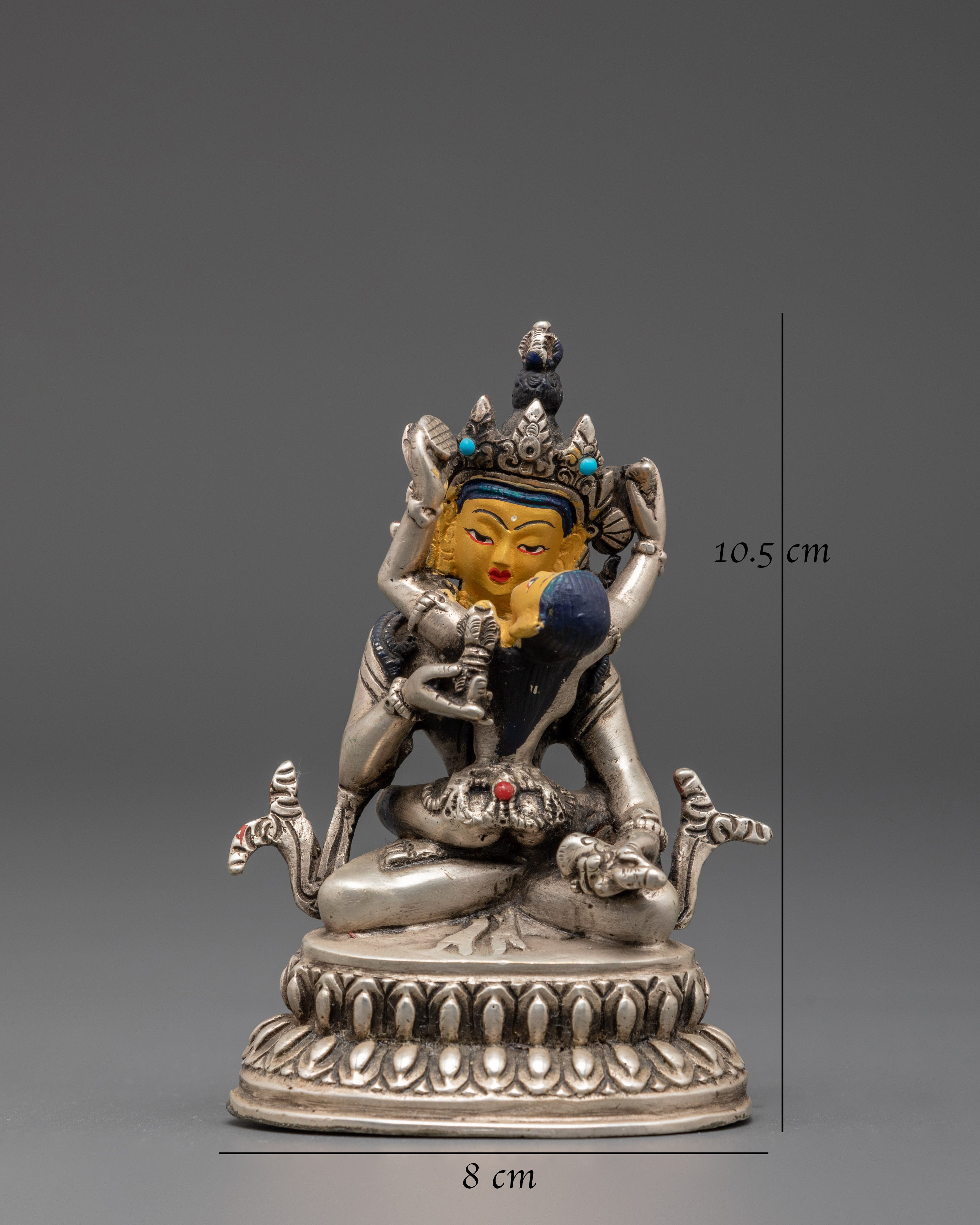 Sacred Vajrasattva with Consort | The Divine Union of Wisdom