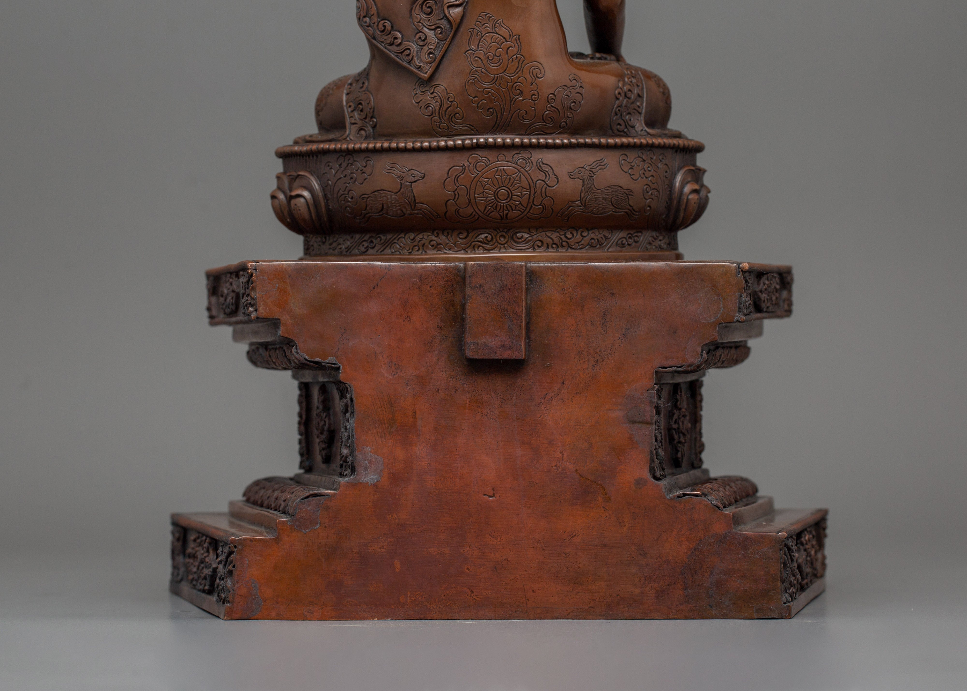 14.4 Inches Historical Buddha Shakyamuni Figurine | Symbol of Serenity and Inner Wisdom