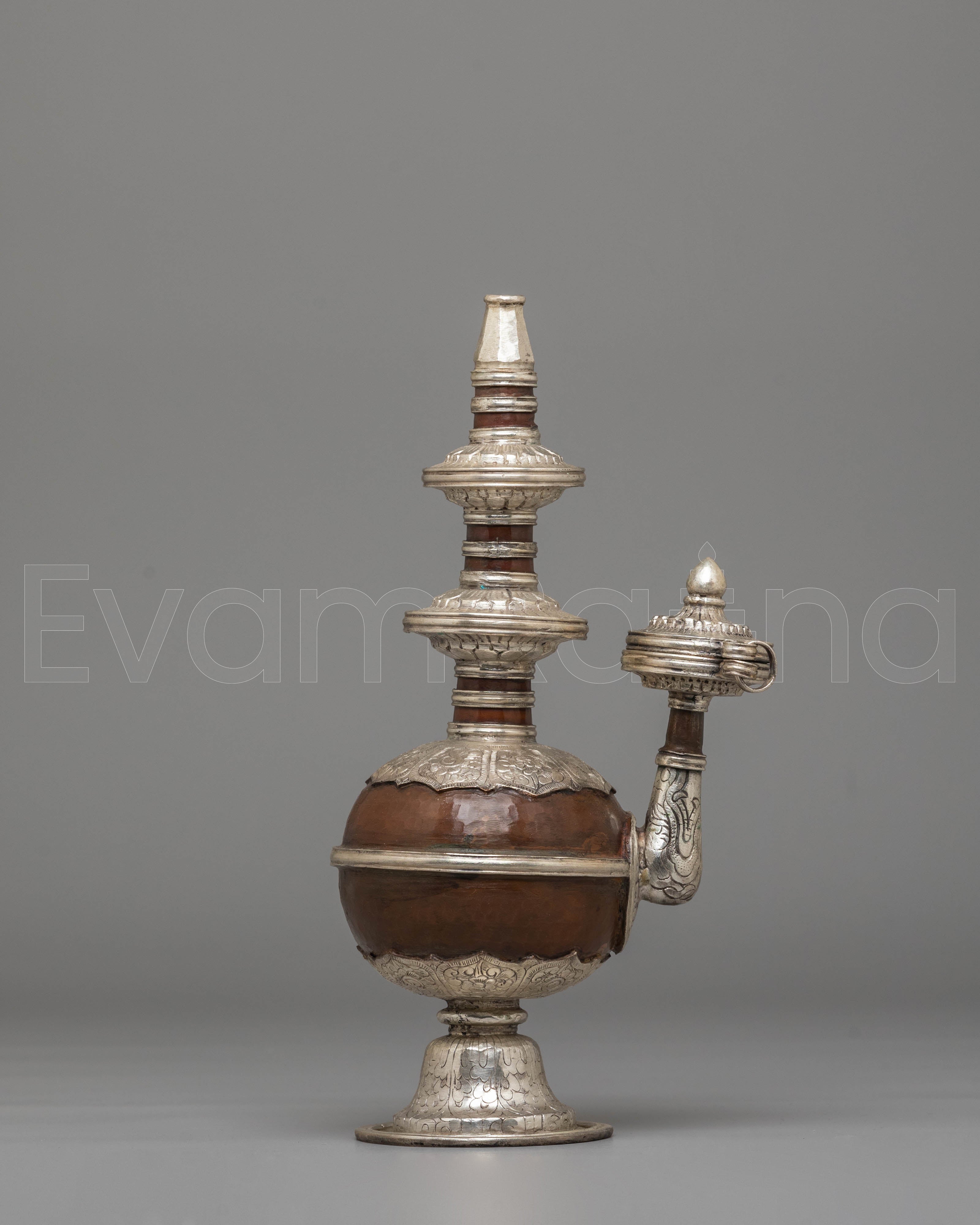 Handcrafted Buddhist Tea Pot Art | Tibetan Ritual Teapot