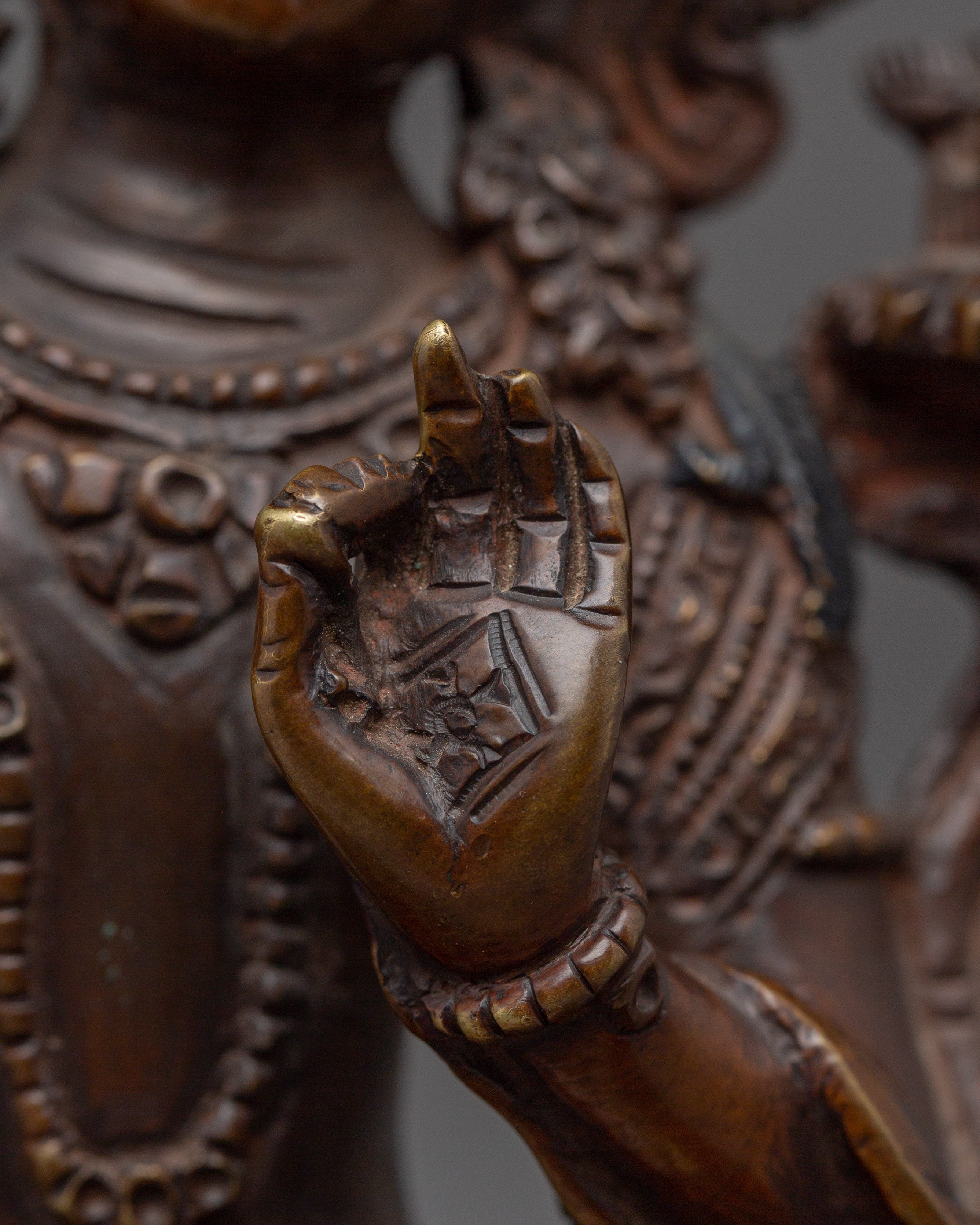 Himalayan Manjushri Sculpture | Symbol of Wisdom and Enlightenment