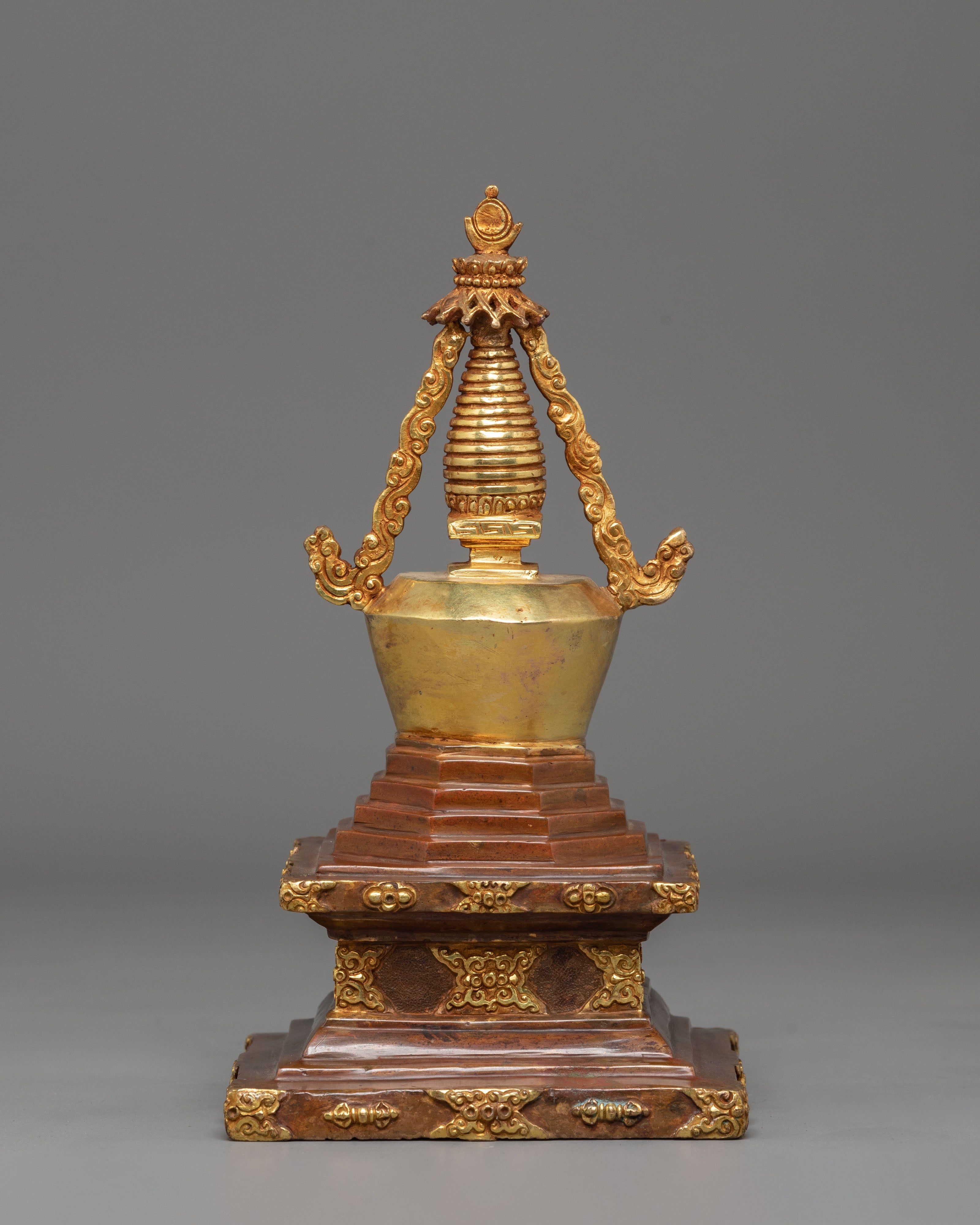 Tibetan Sacred Reliquary Stupa | Himalayan Buddhist Shrine