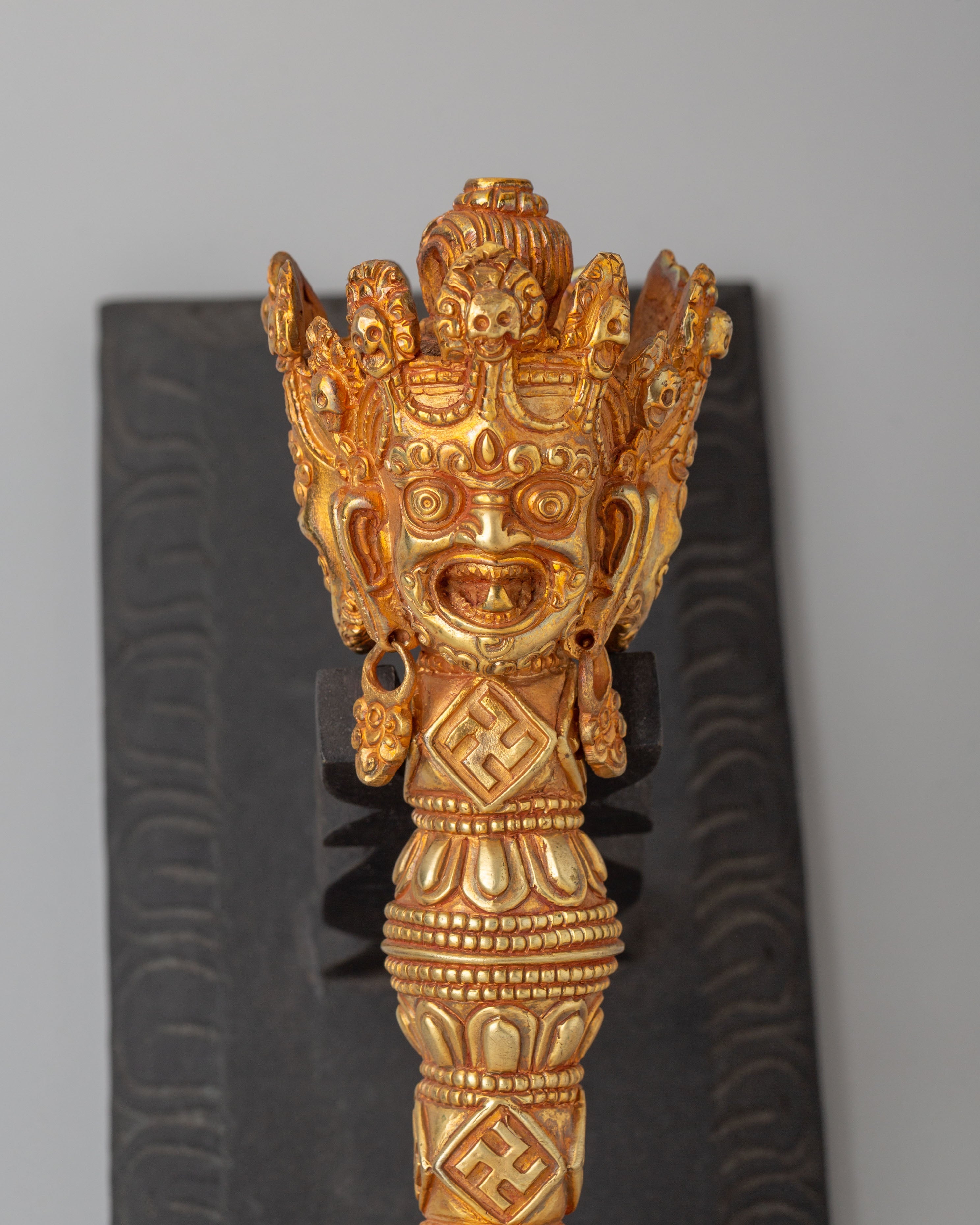 Tibetan Altar Ritual Dagger | Phurba Dagger for Spiritual Ceremonies