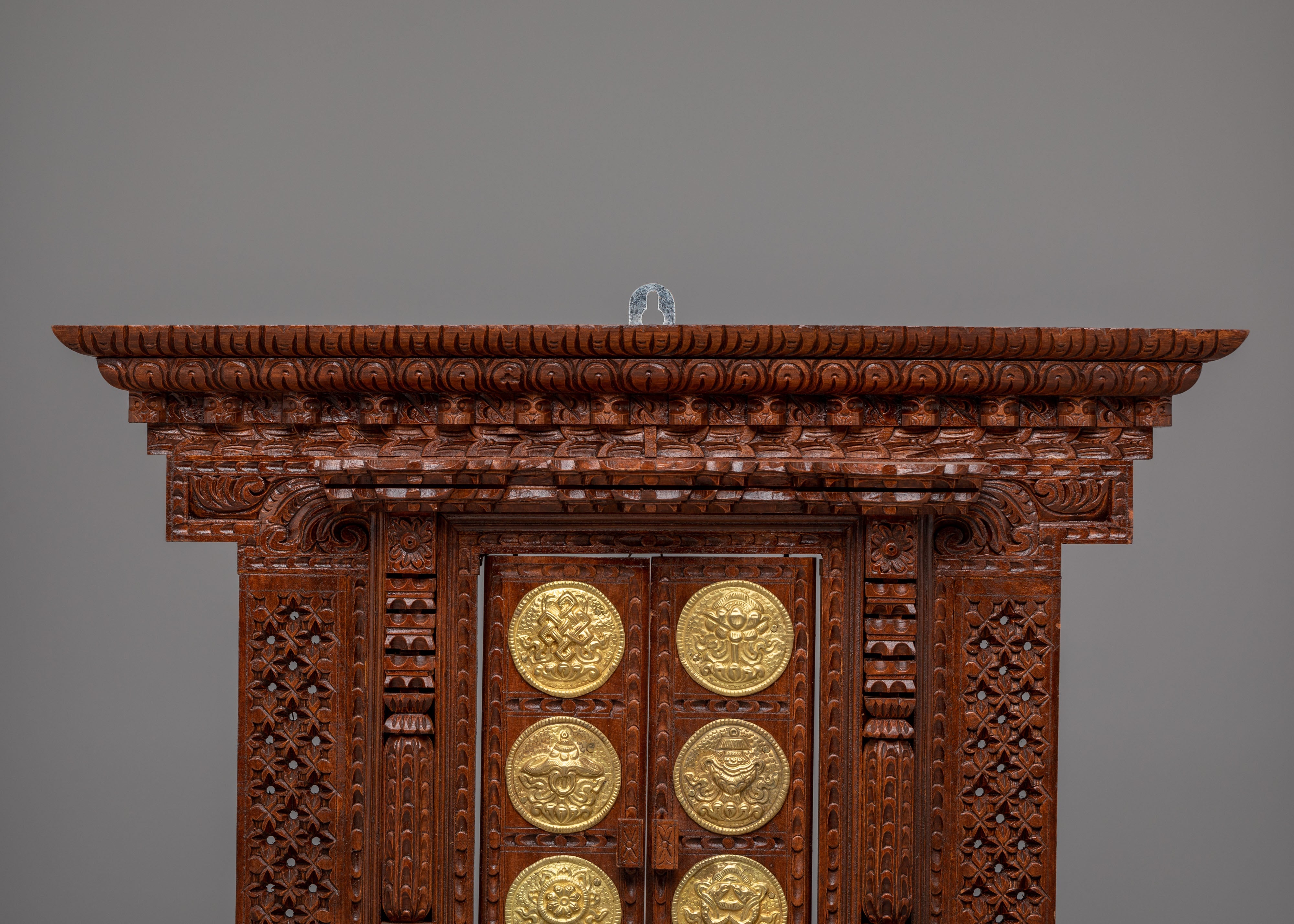 Ankhi Jhyal Wooden Wall Hanging | Handmade Wooden Artwork