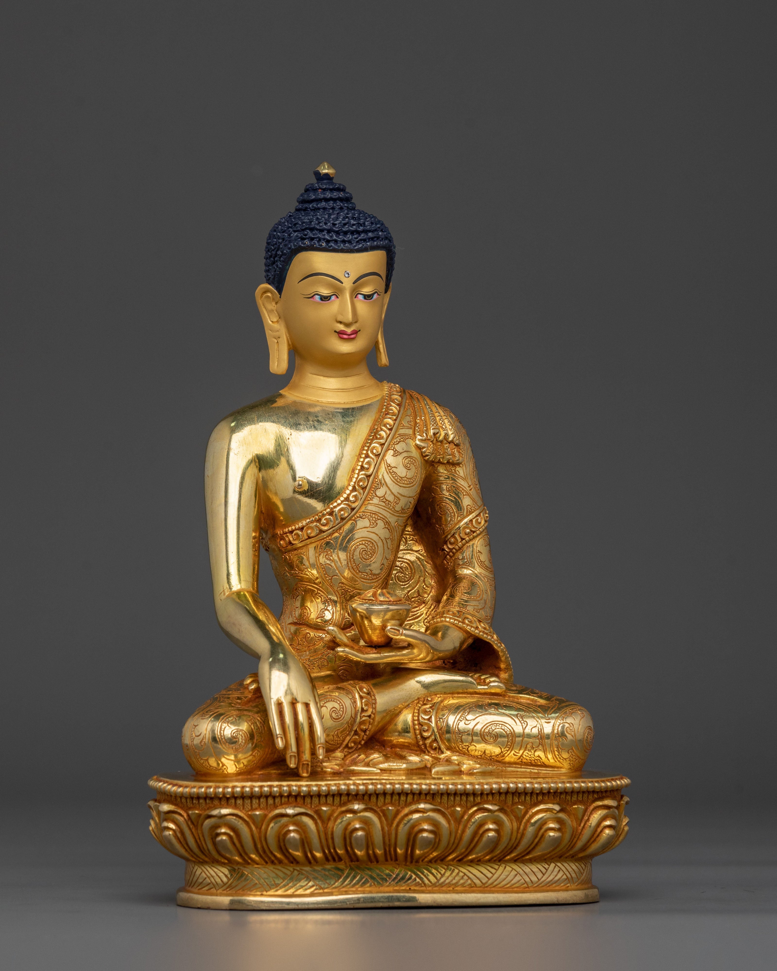 Siddhartha Gautama Sacred Statue | Tibetan Buddhist Buddha Sculpture