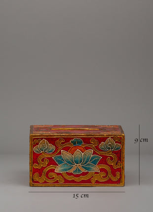 Wooden Tissue Holder | 15cm Decorative Tissue Box