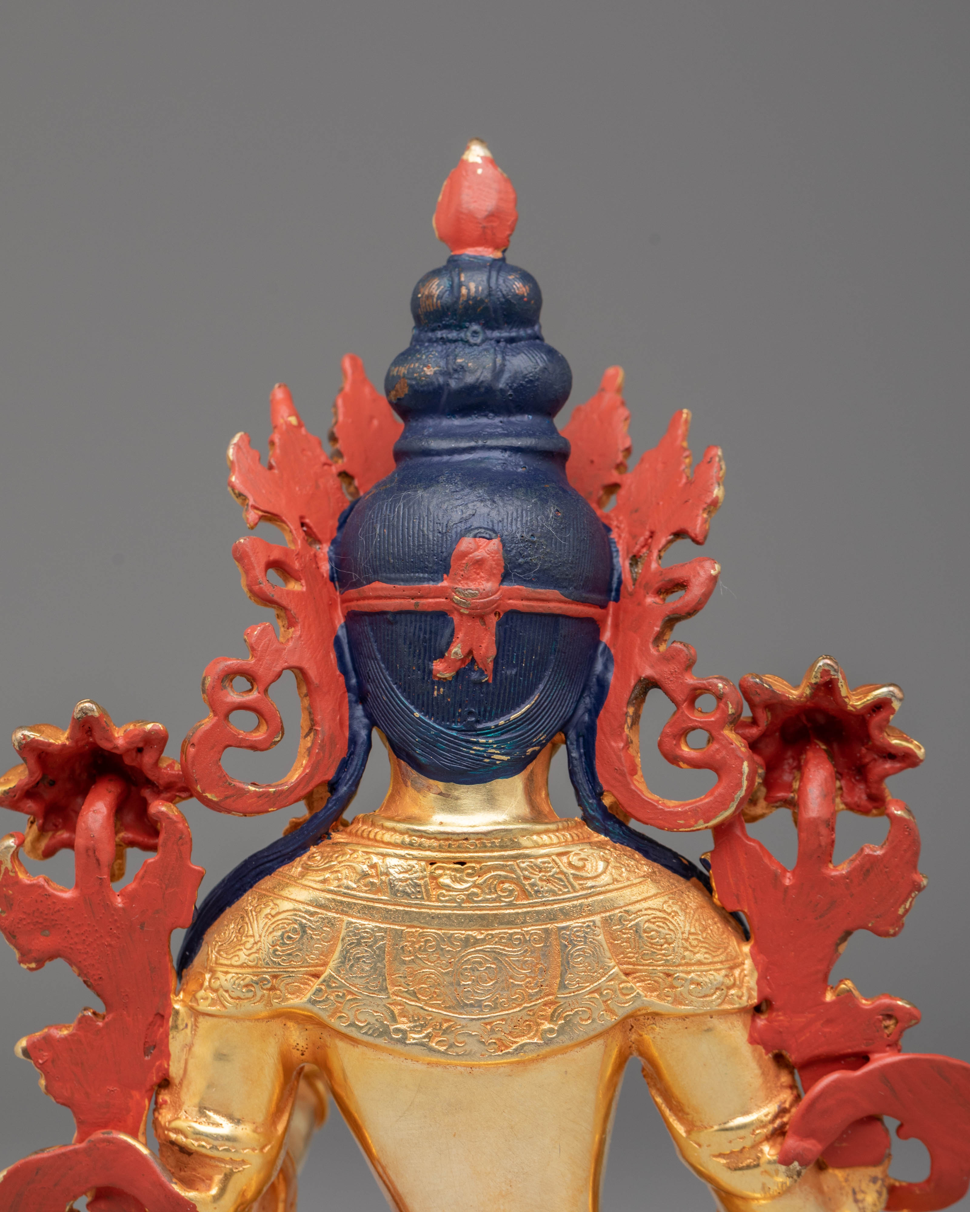 Green Tara Compassion Statue | Handcrafted Tibetan Deity Figurine