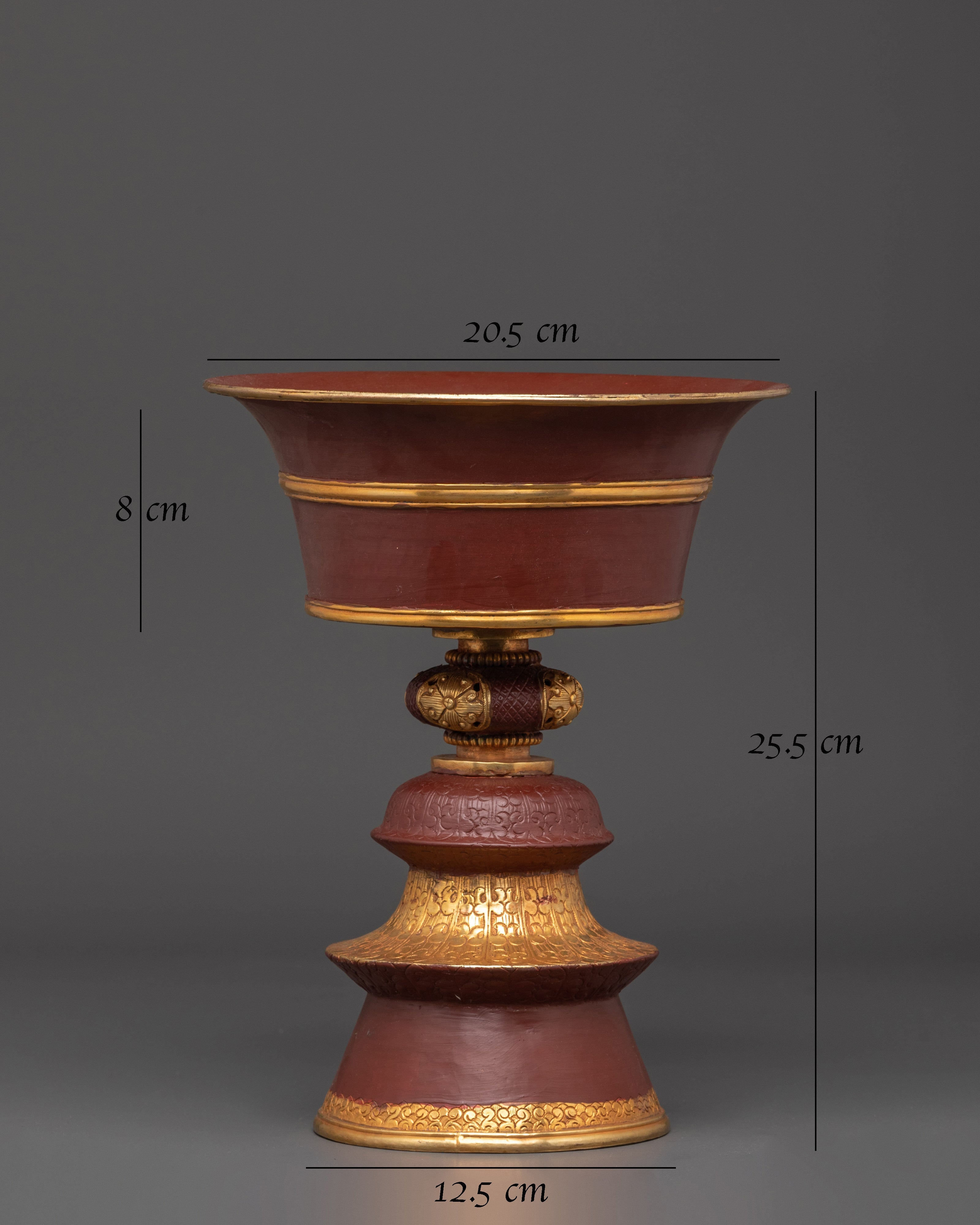 Sacred Ritual Butter Lamp | Perfect for Buddhist Meditation