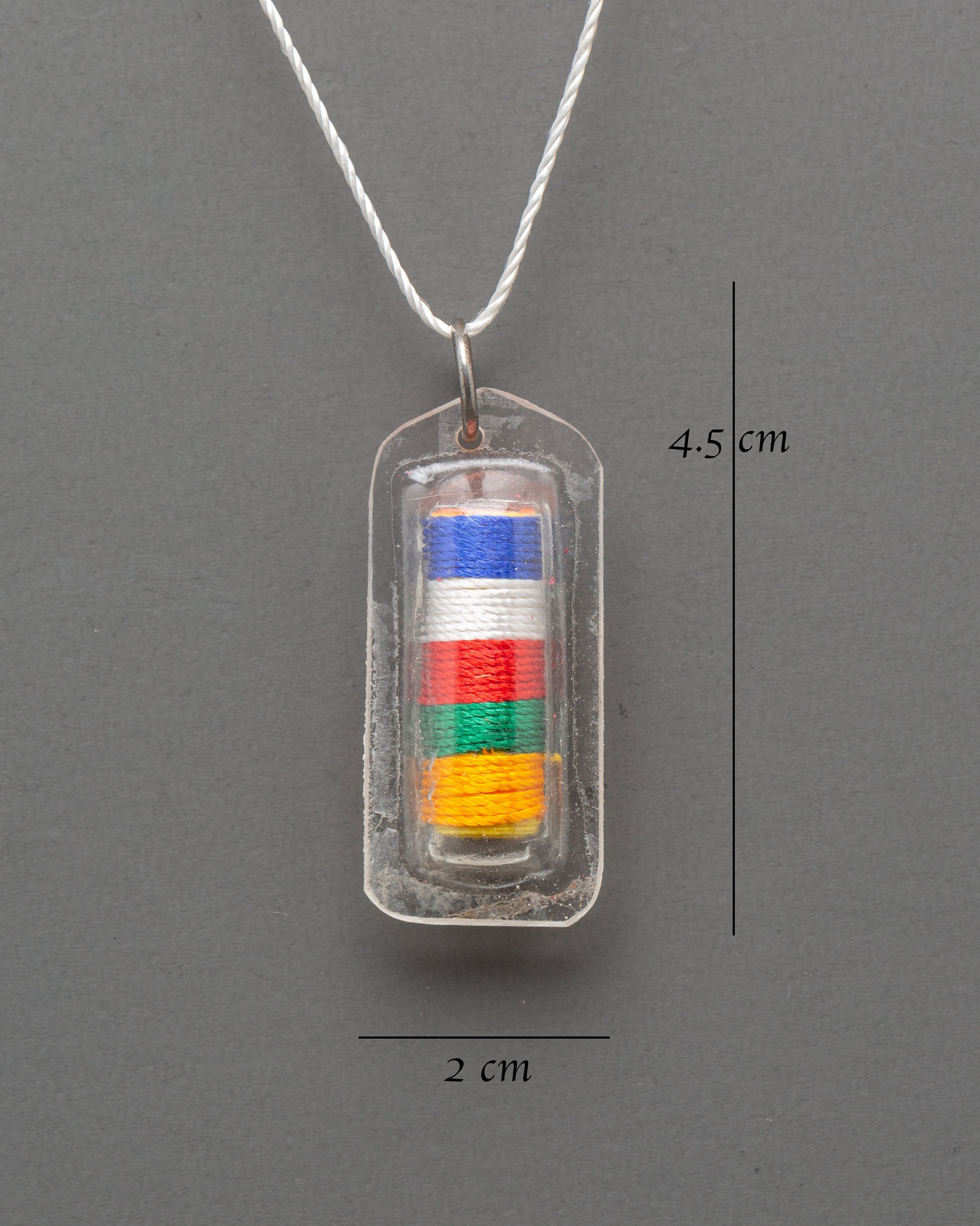 Tibetan Protection Amulet | Five-Color Buddhist Butti