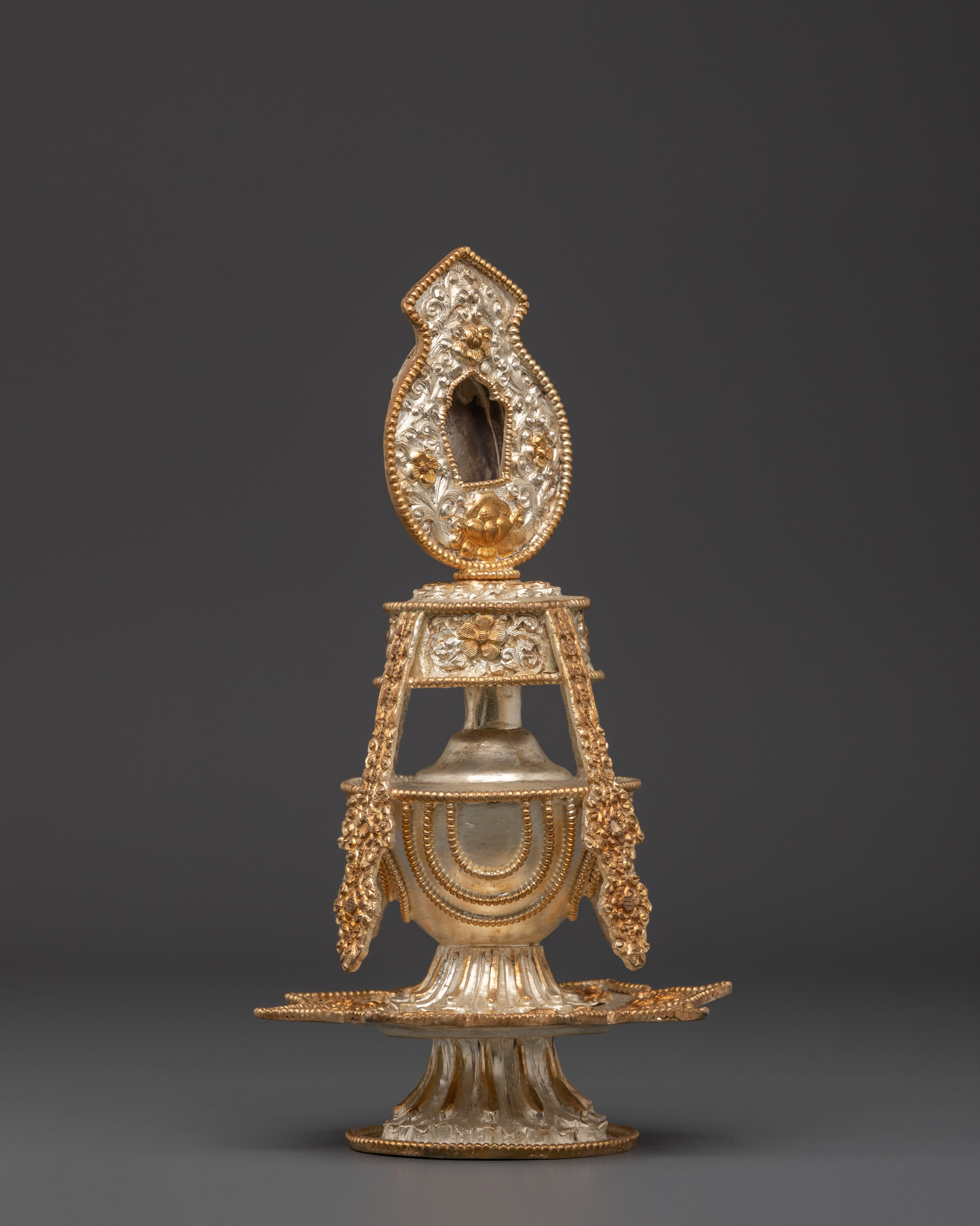 Sacred Tibetan Buddhist Life Vase | Spiritual Protection & Vitality