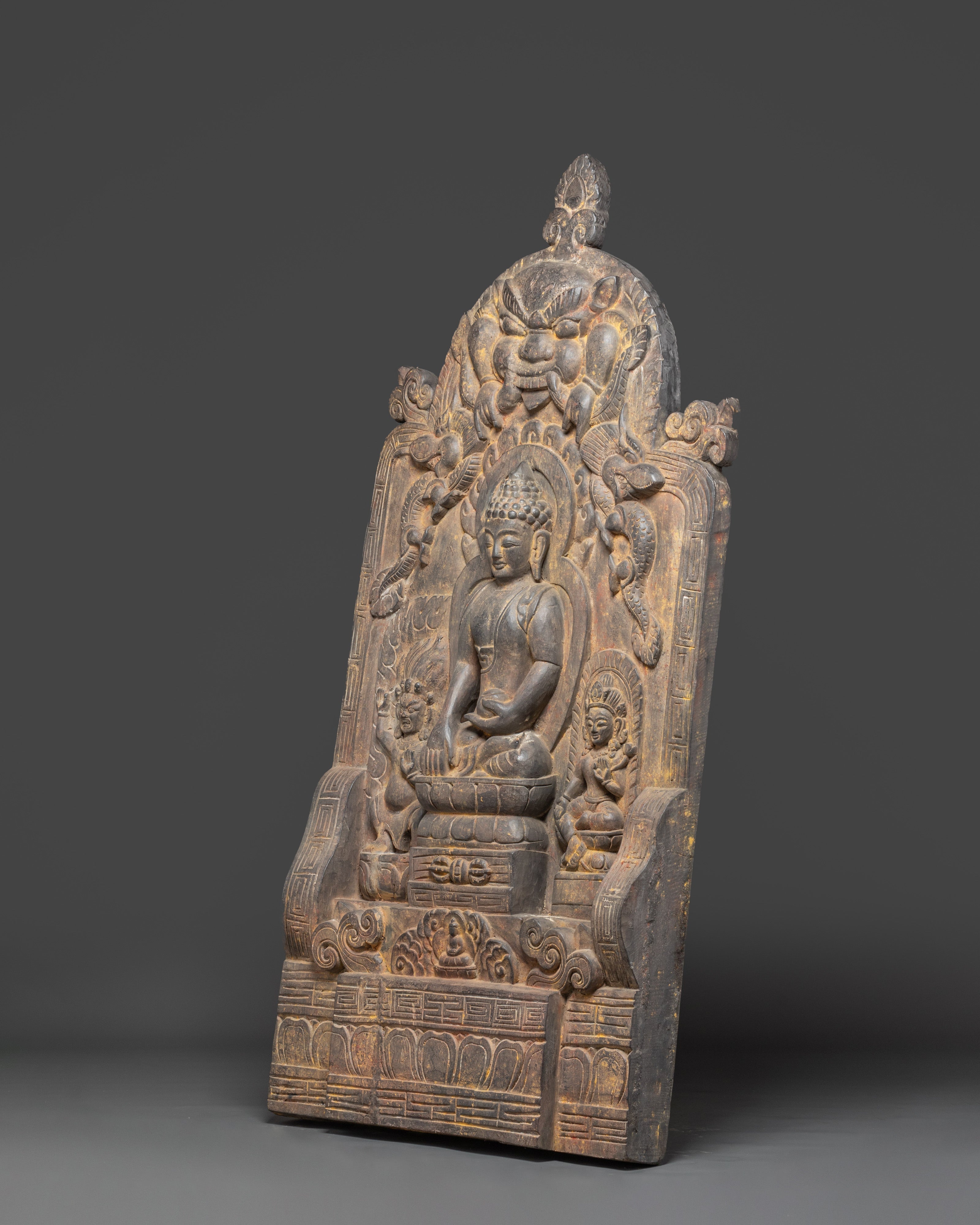 Shakyamuni Buddha Wooden Sculpture | Historical Buddha