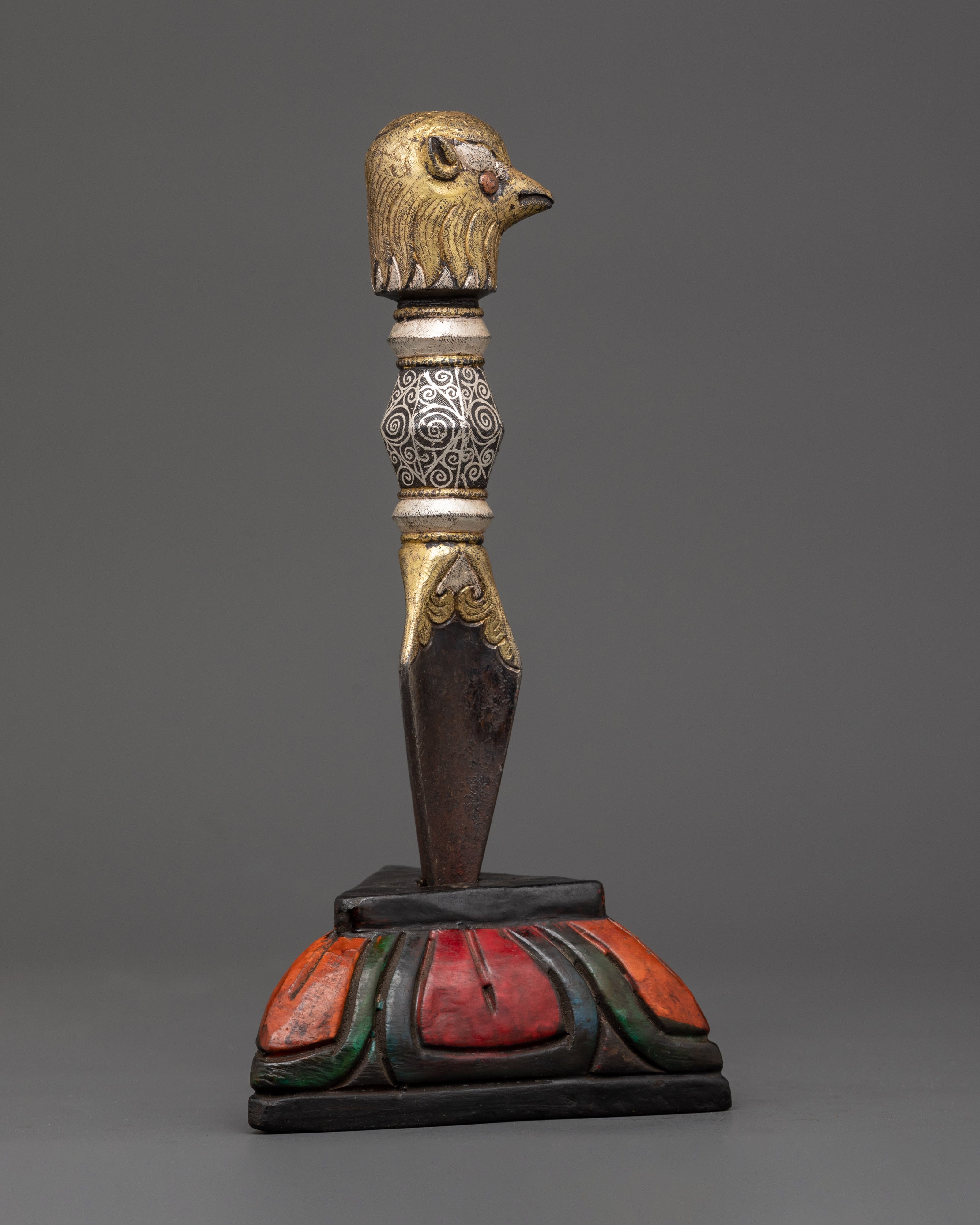 Phurba with Garuda Head | Tantric Ritual Dagger