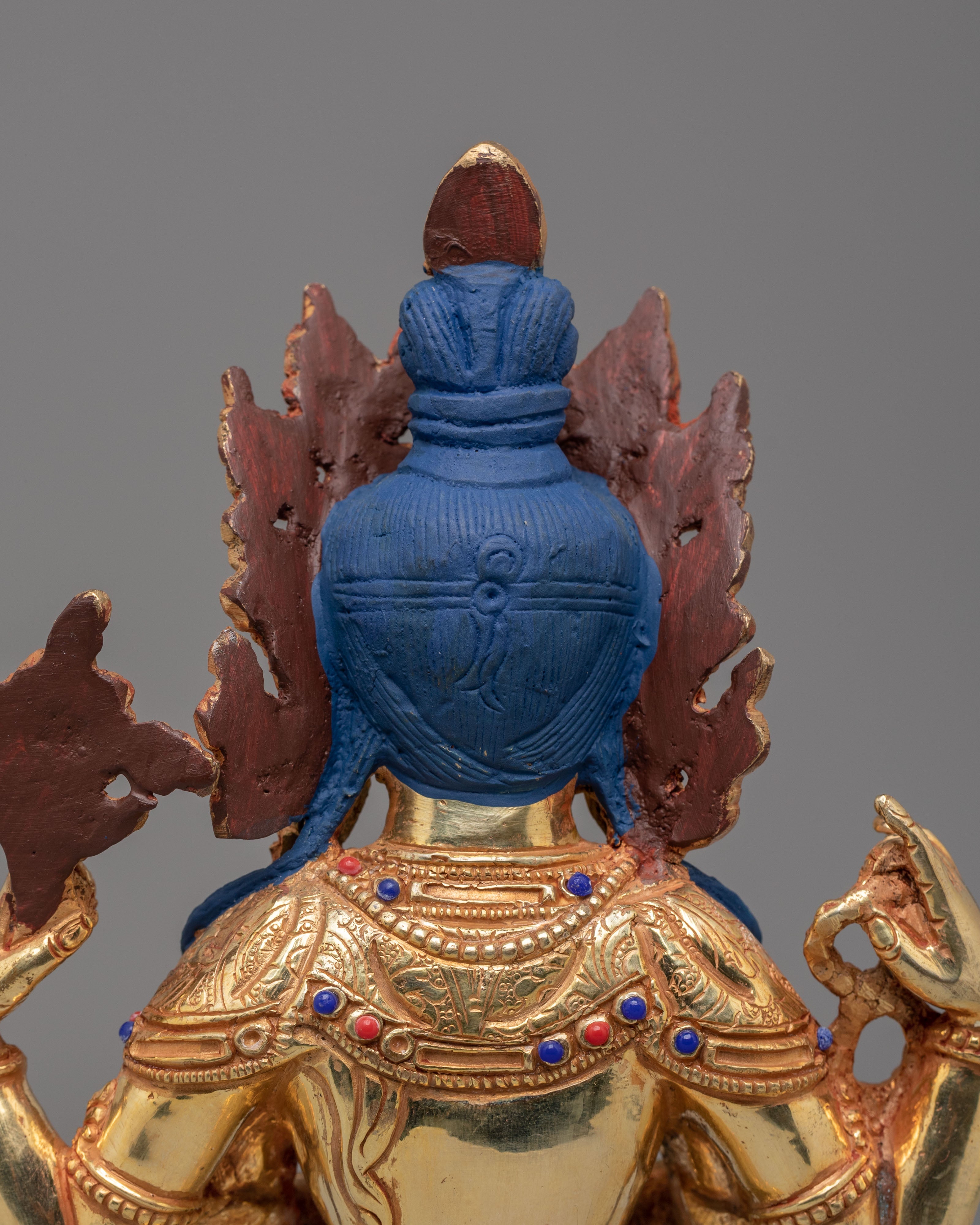 Avalokiteshvara Chenrezig Deity Sculpture | Himalayan Buddhist Art