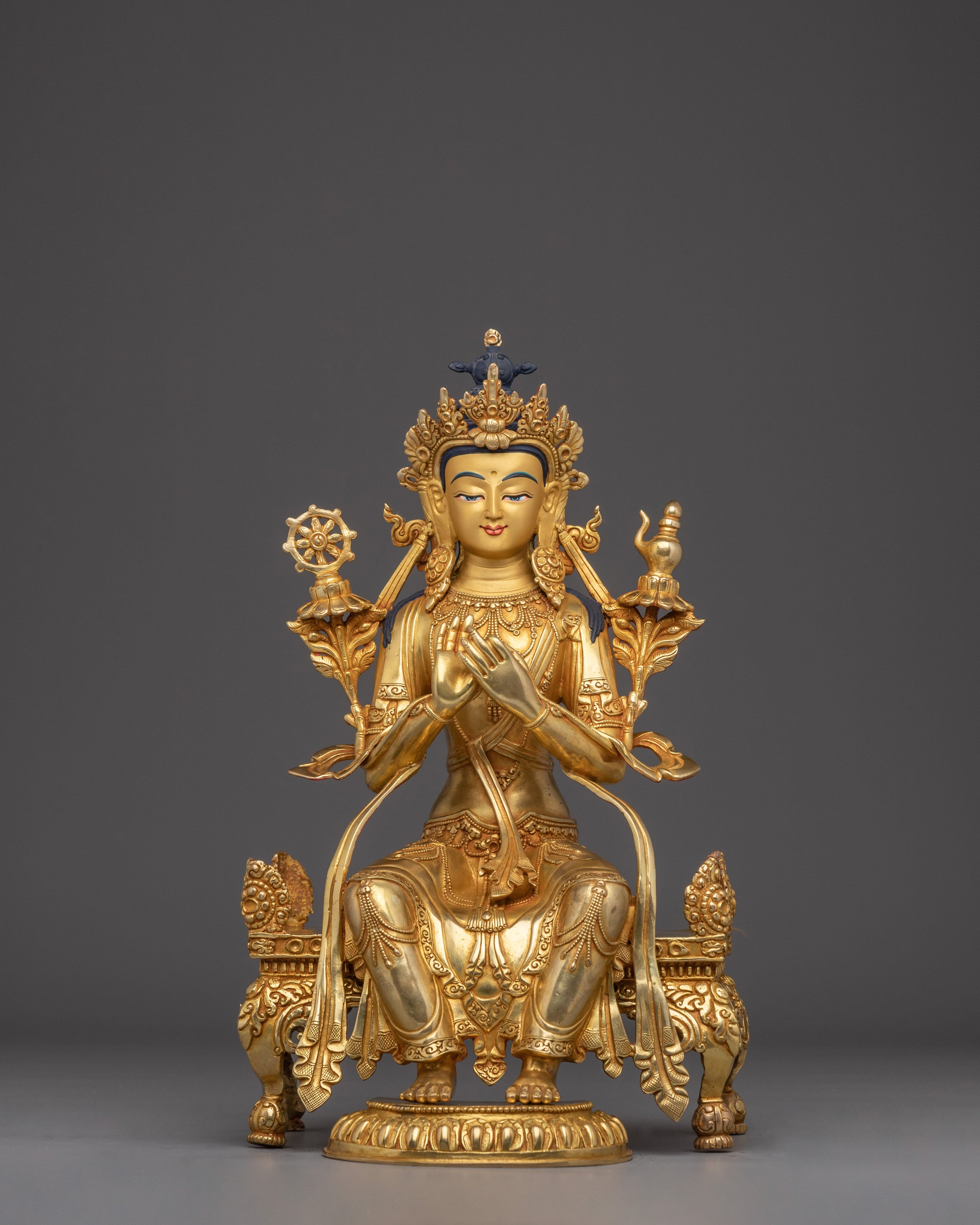 Divine Future Buddha Maitreya | Buddhist Spiritual Icon