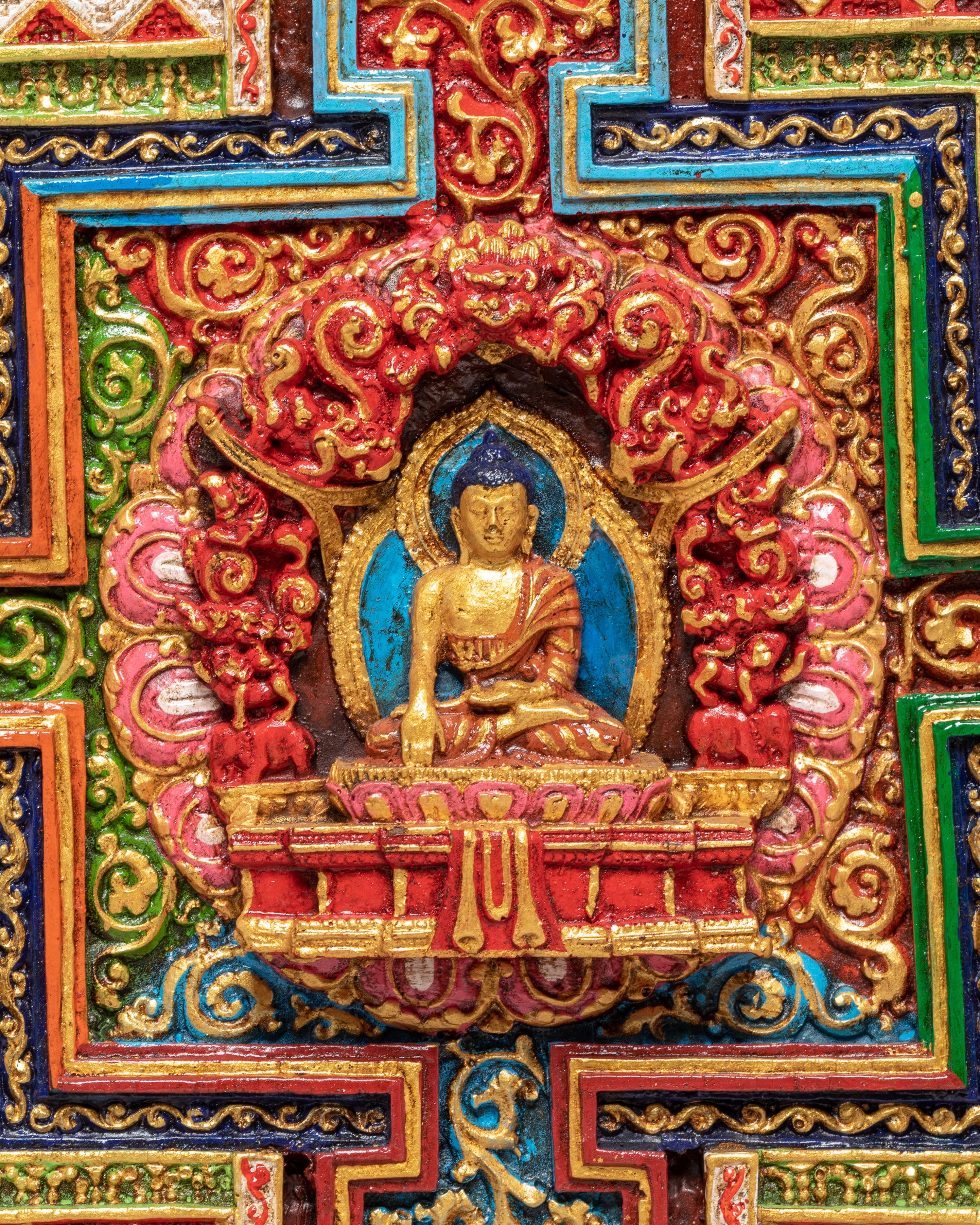 Sacred Buddha Shakyamuni Wall Hanging | Historical Buddha