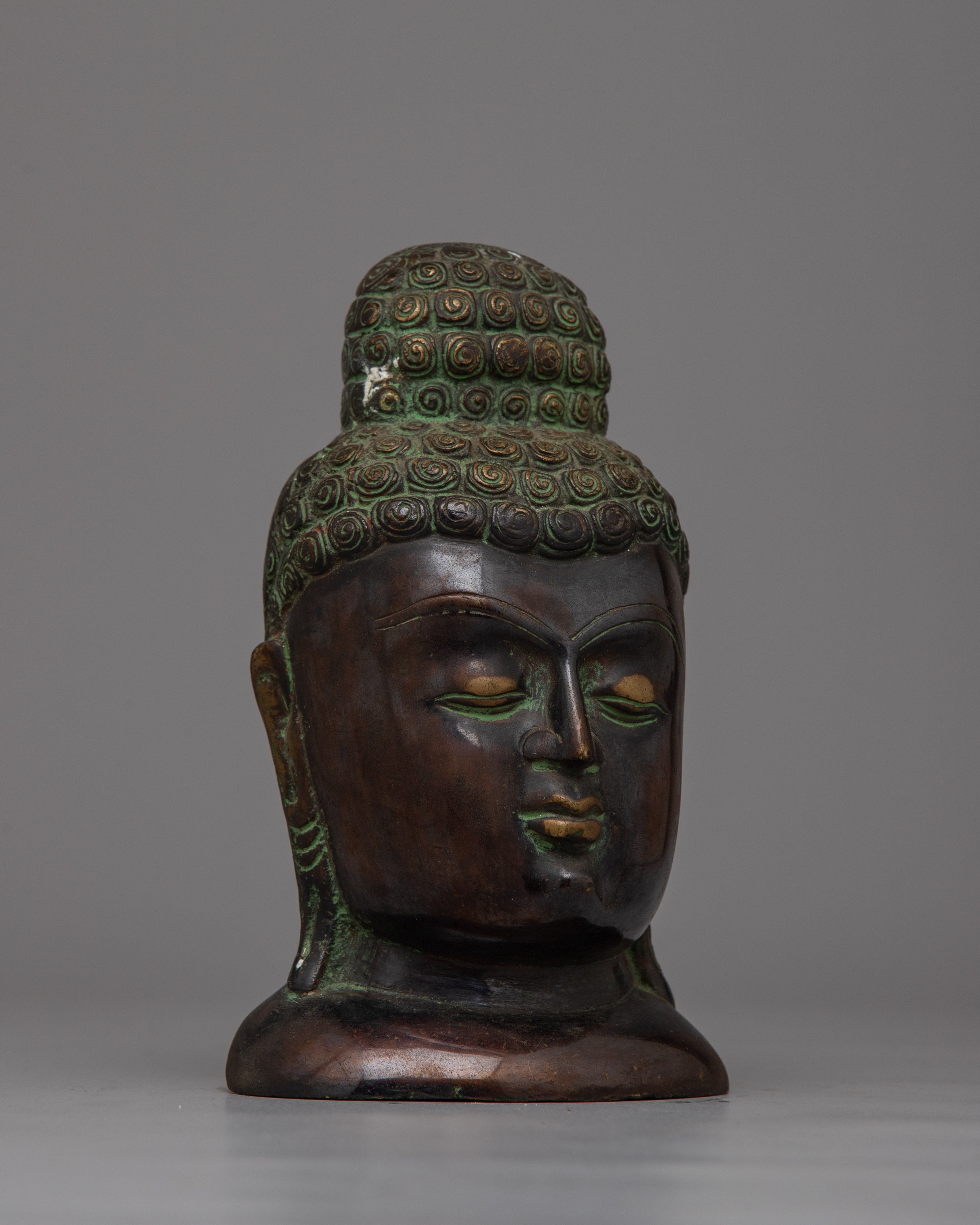 Sacred Buddhist Brass Sculpture | Elegant Spiritual Art for Your Home