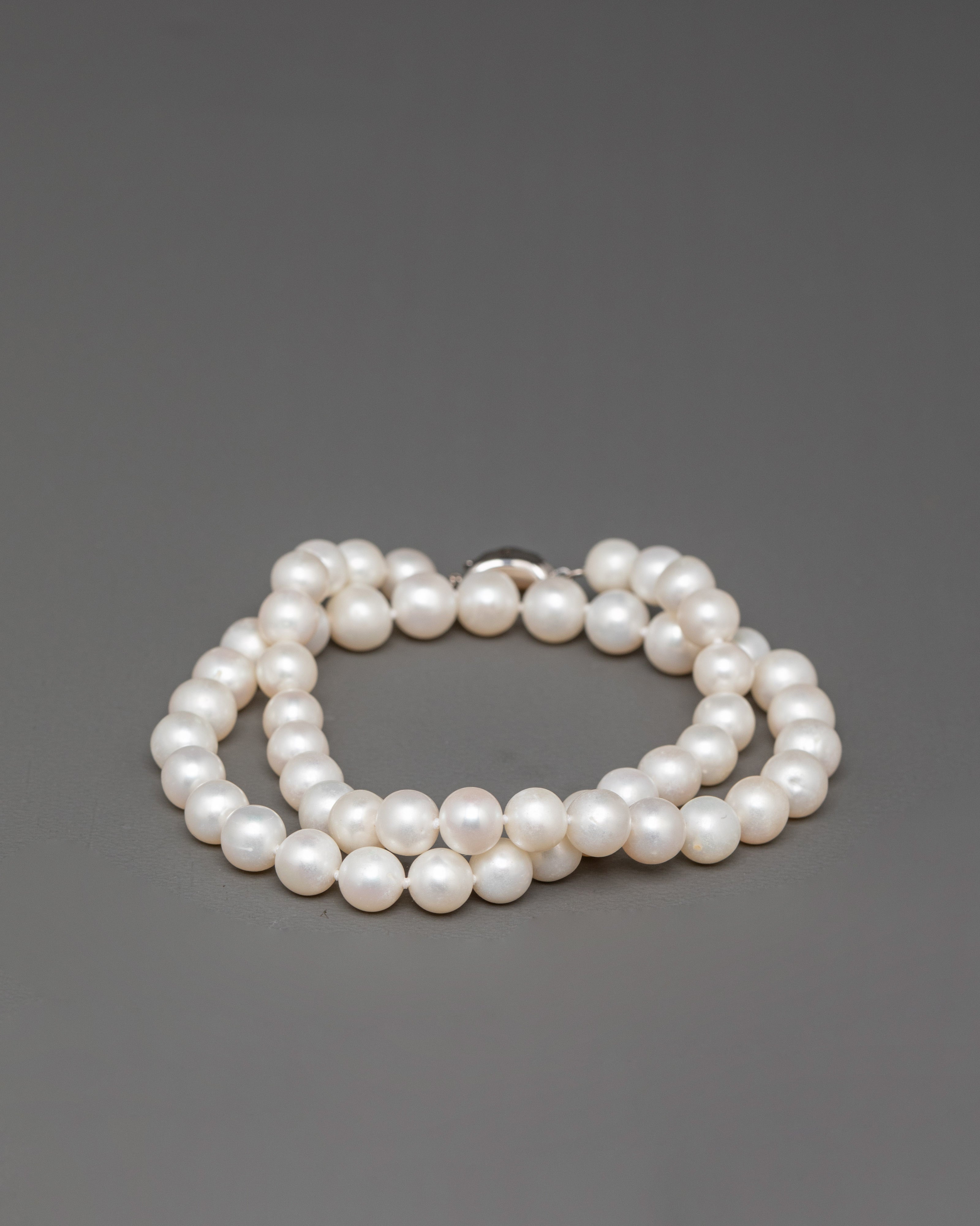 White Pearl Mala Beads for Accessory | Meditation & Fashion Accessory