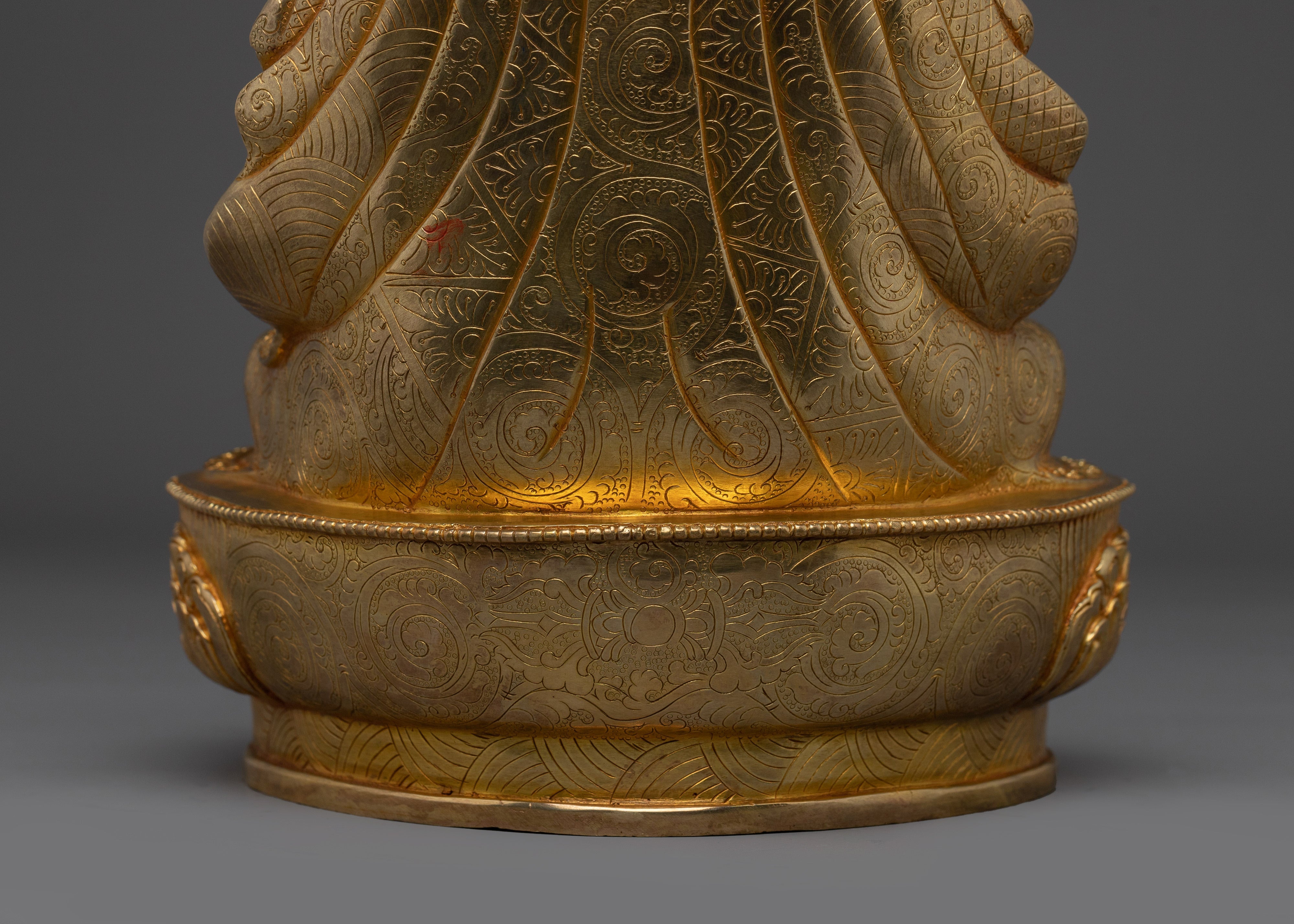 Guru Rinpoche Set Statue | Buddhist Handcrafted Decor