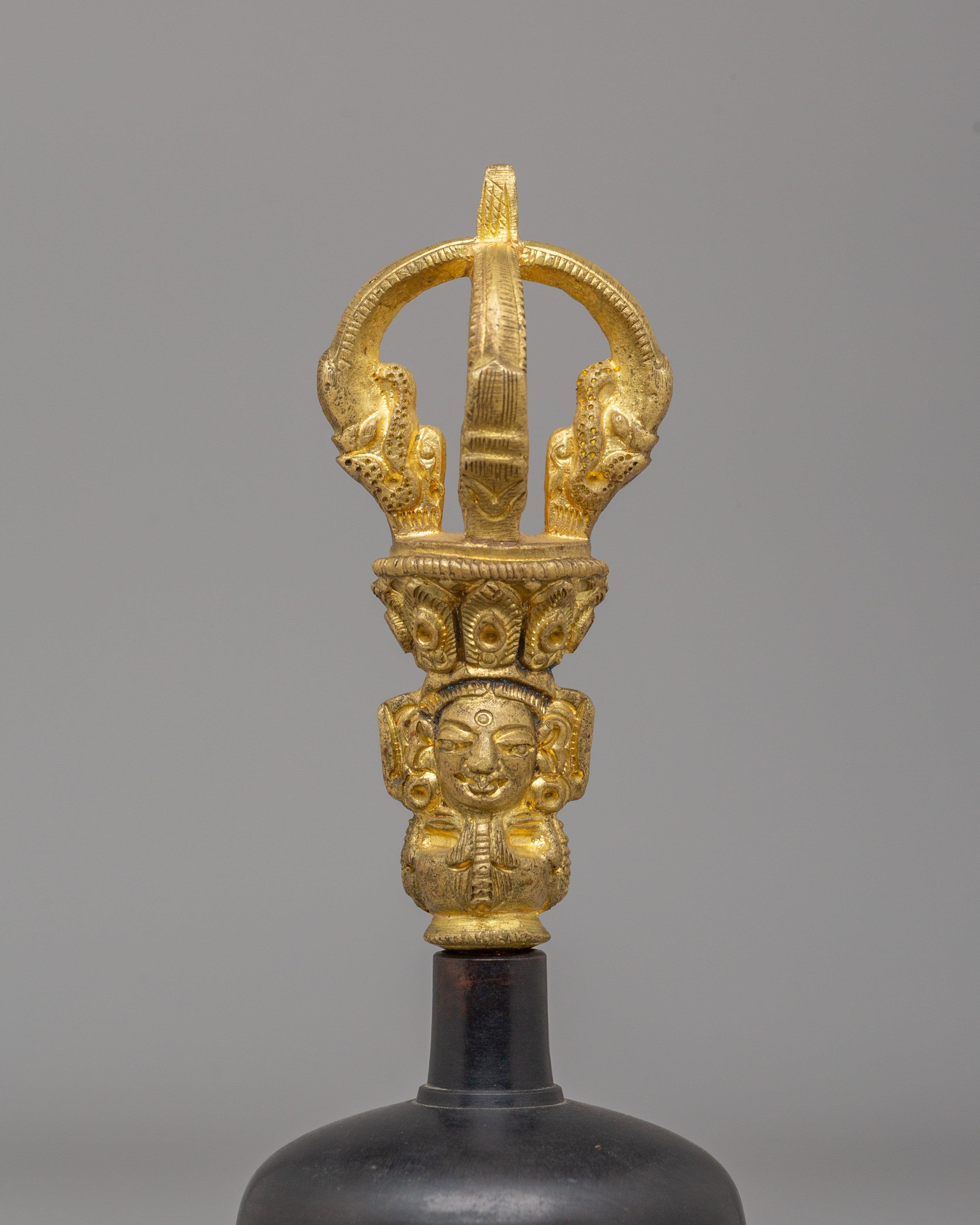 Traditional Tibetan Ritual Vajra and Bell Set | Sacred Meditation Tools