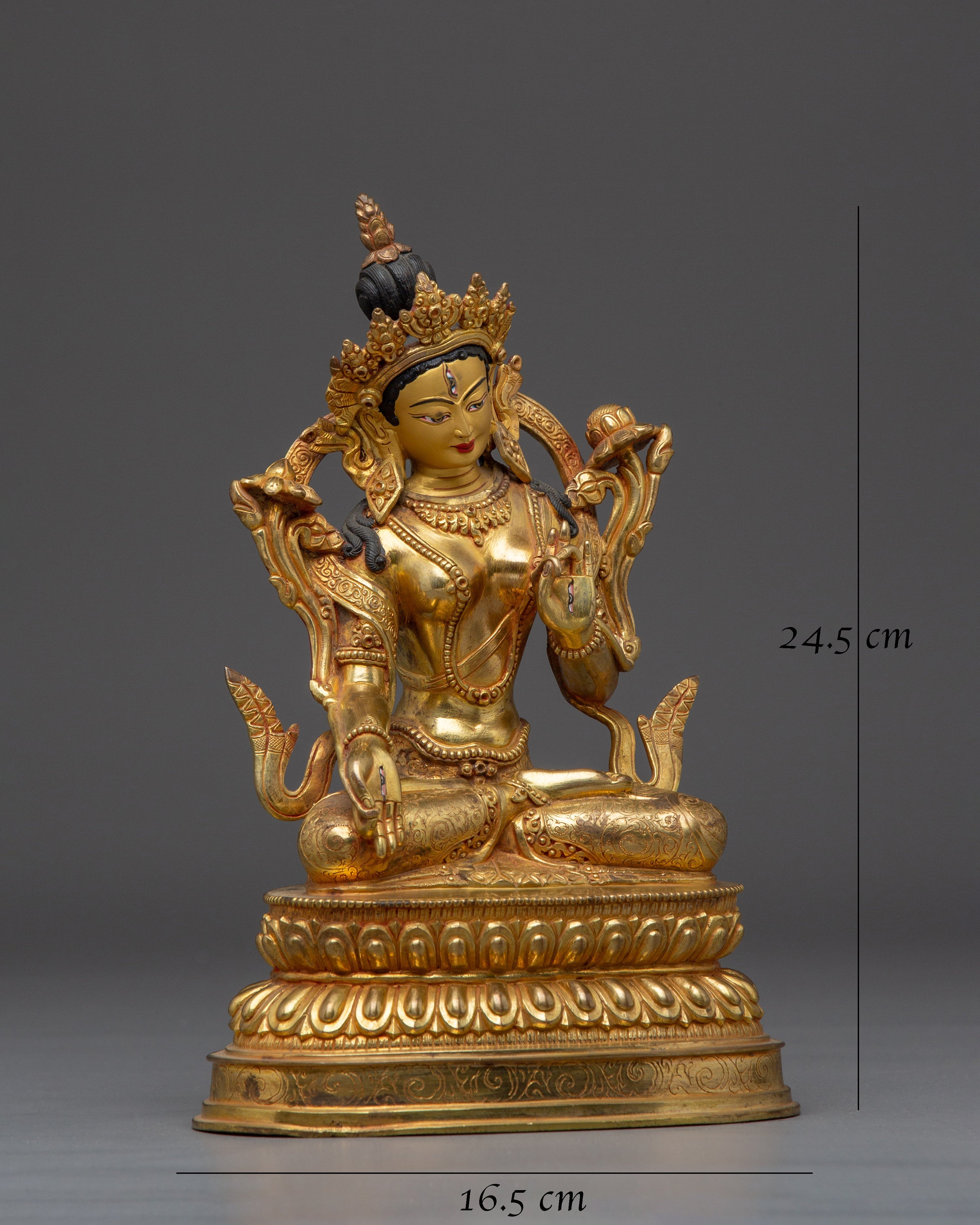 Sita Tara Tibetan Deity Art | White Tara