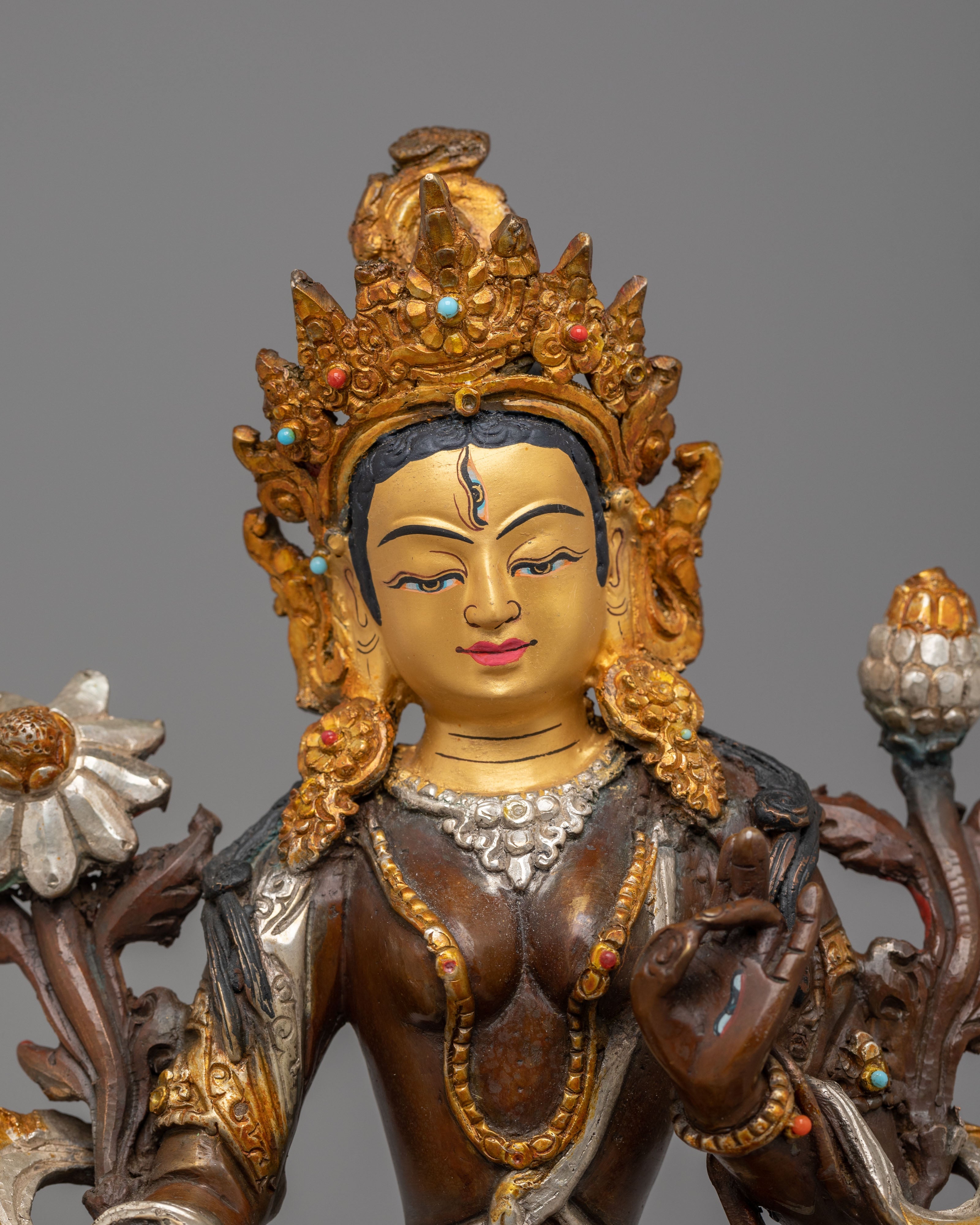 Traditional Sita Tara Statue | Buddhist Goddess of Compassion